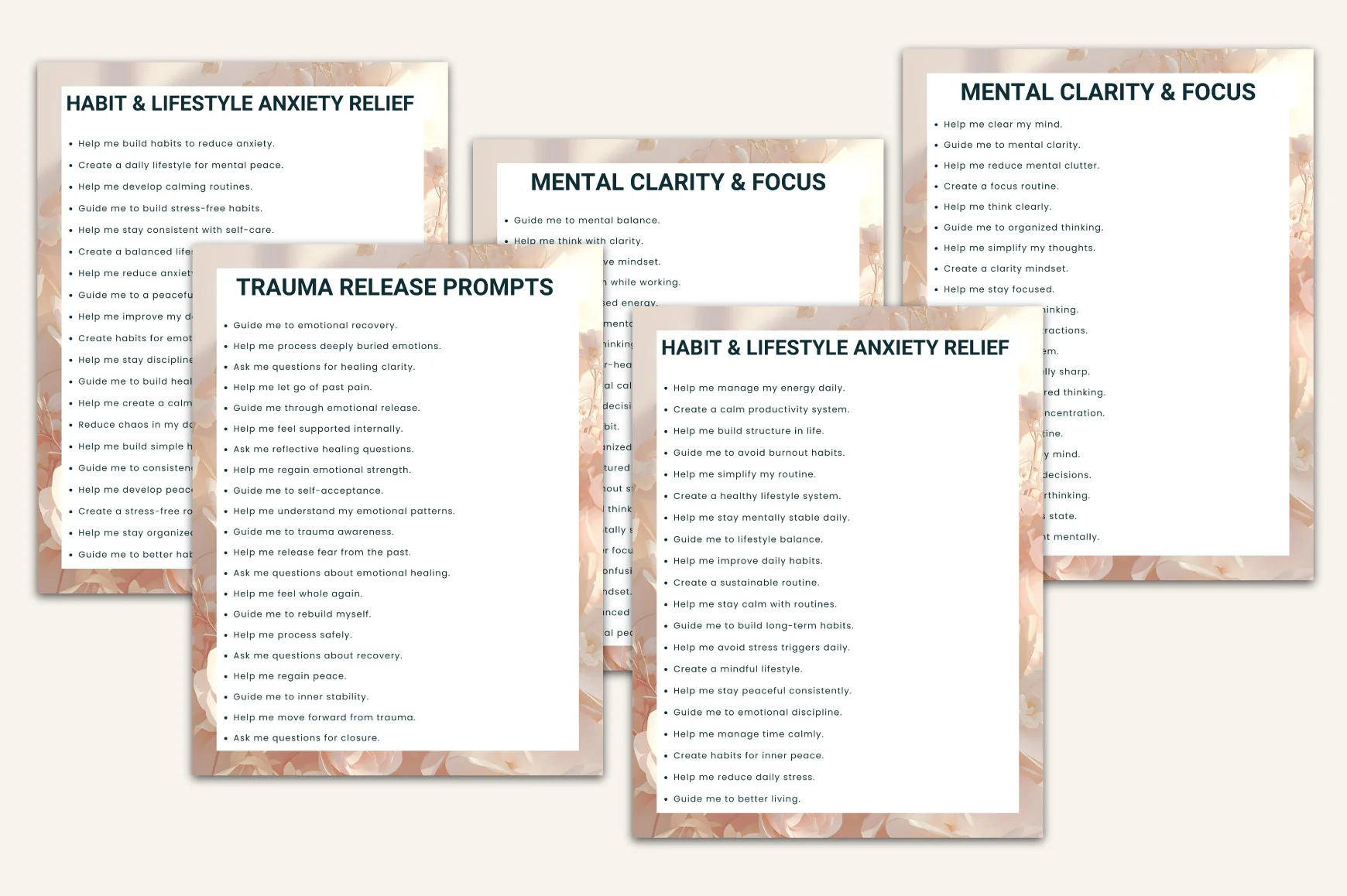 Anxiety Relief Prompts - Image 7