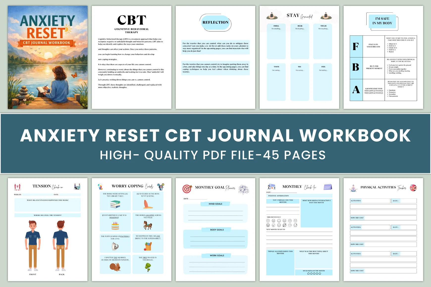 Anxiety Reset: CBT Book