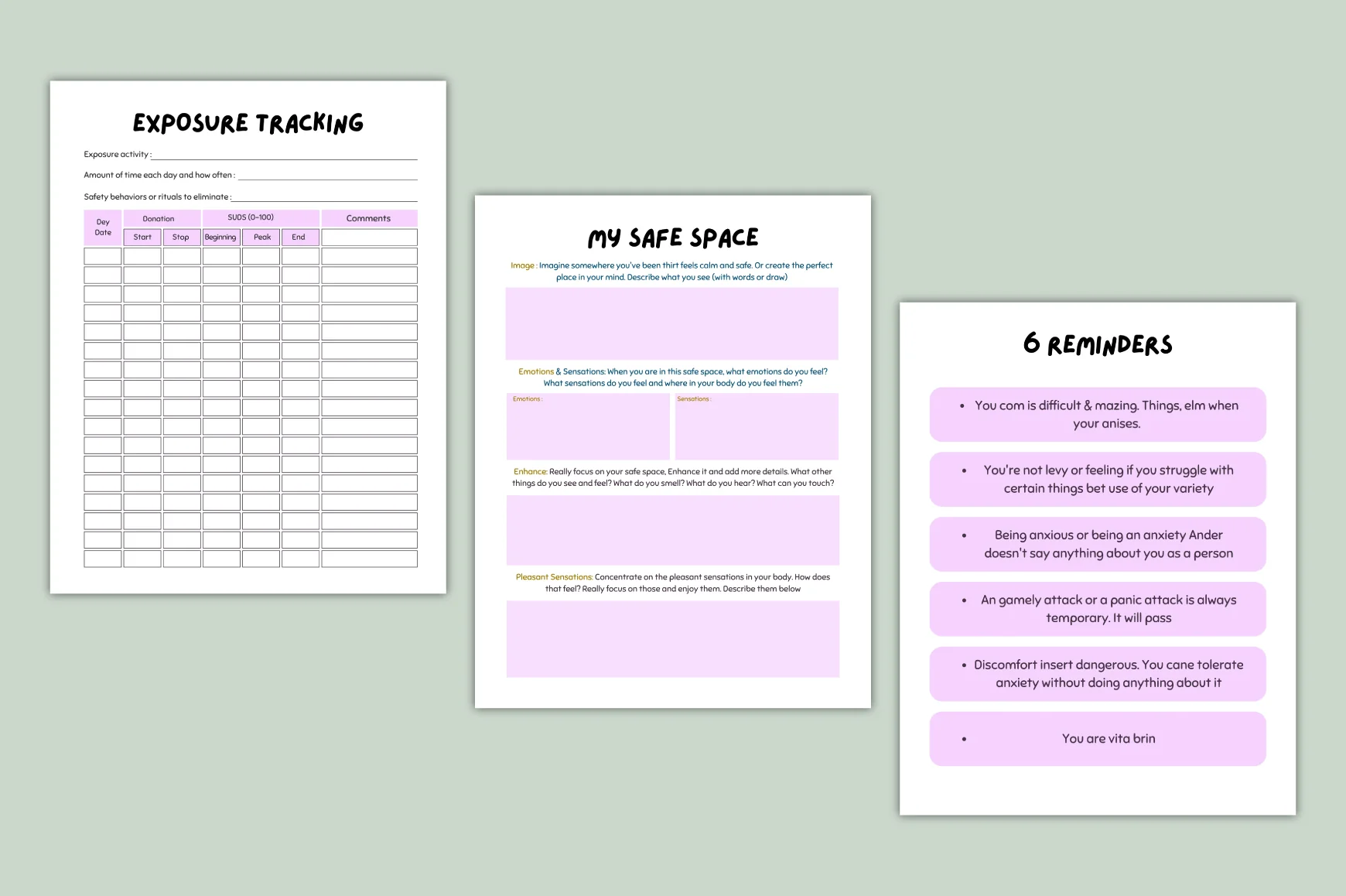 Anxiety Self-Care Mega Journal - Image 2