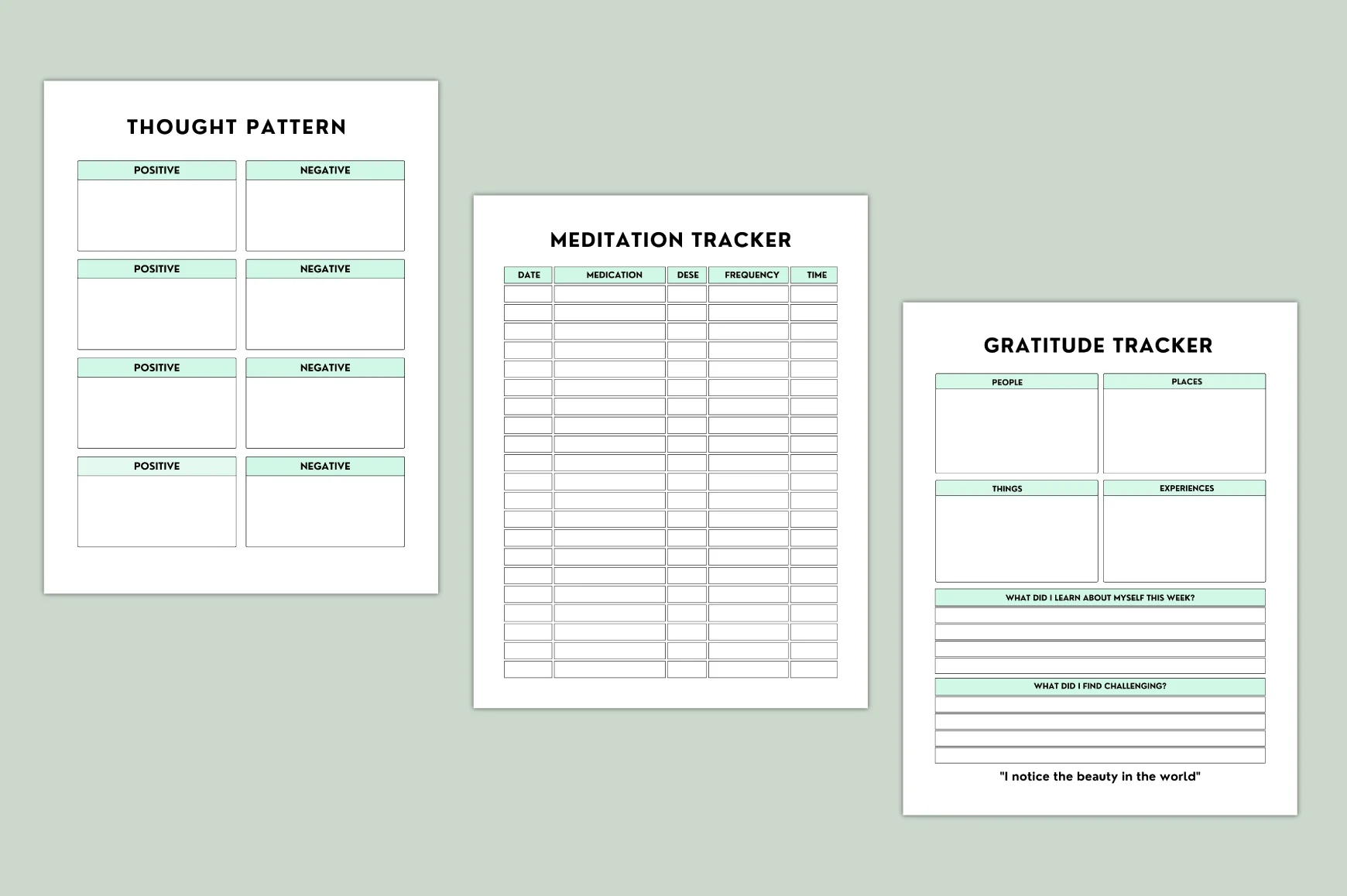 Anxiety Tracking Journal - Image 2