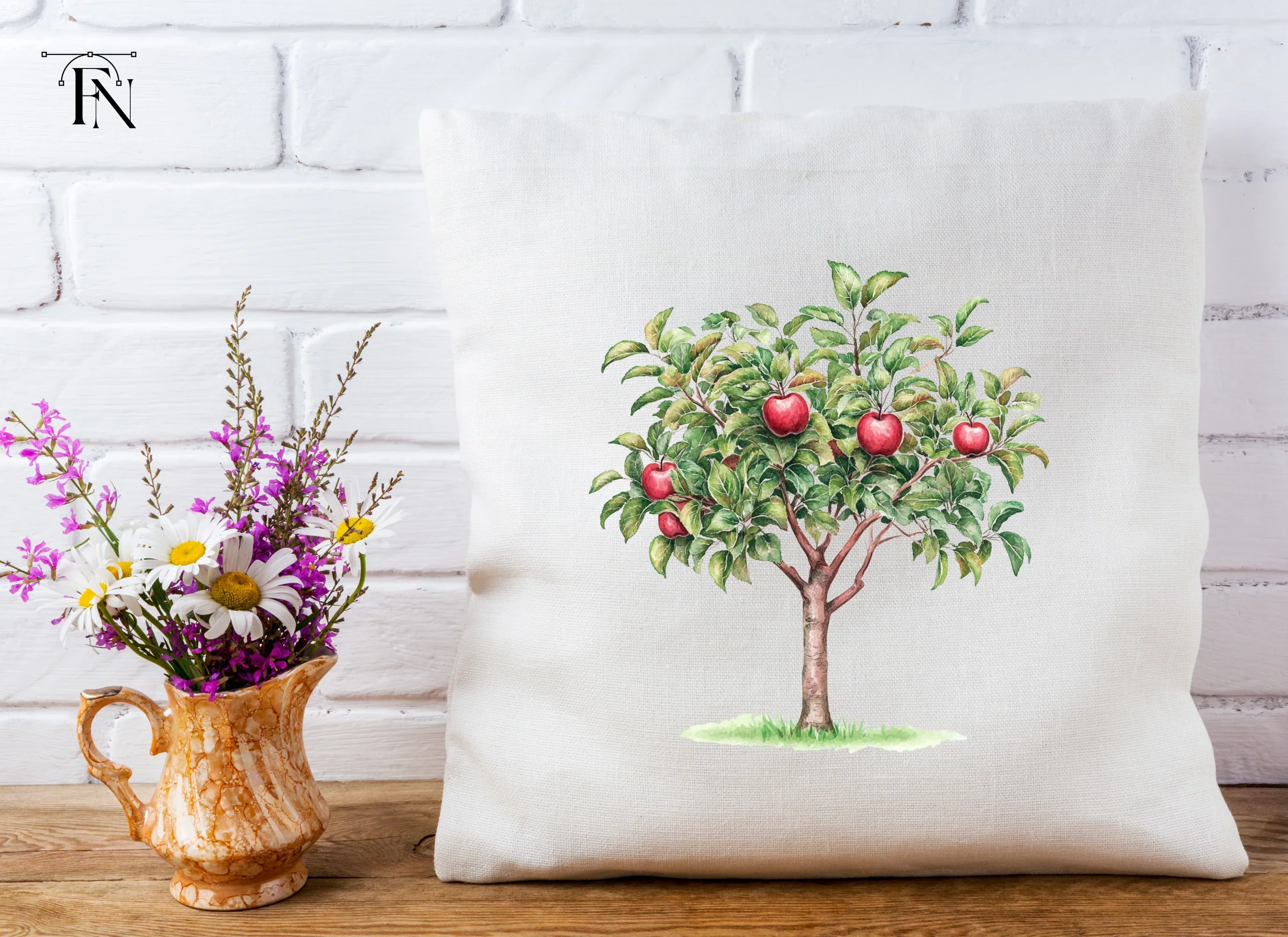 Apple Tree Clipart Bundle - Image 5