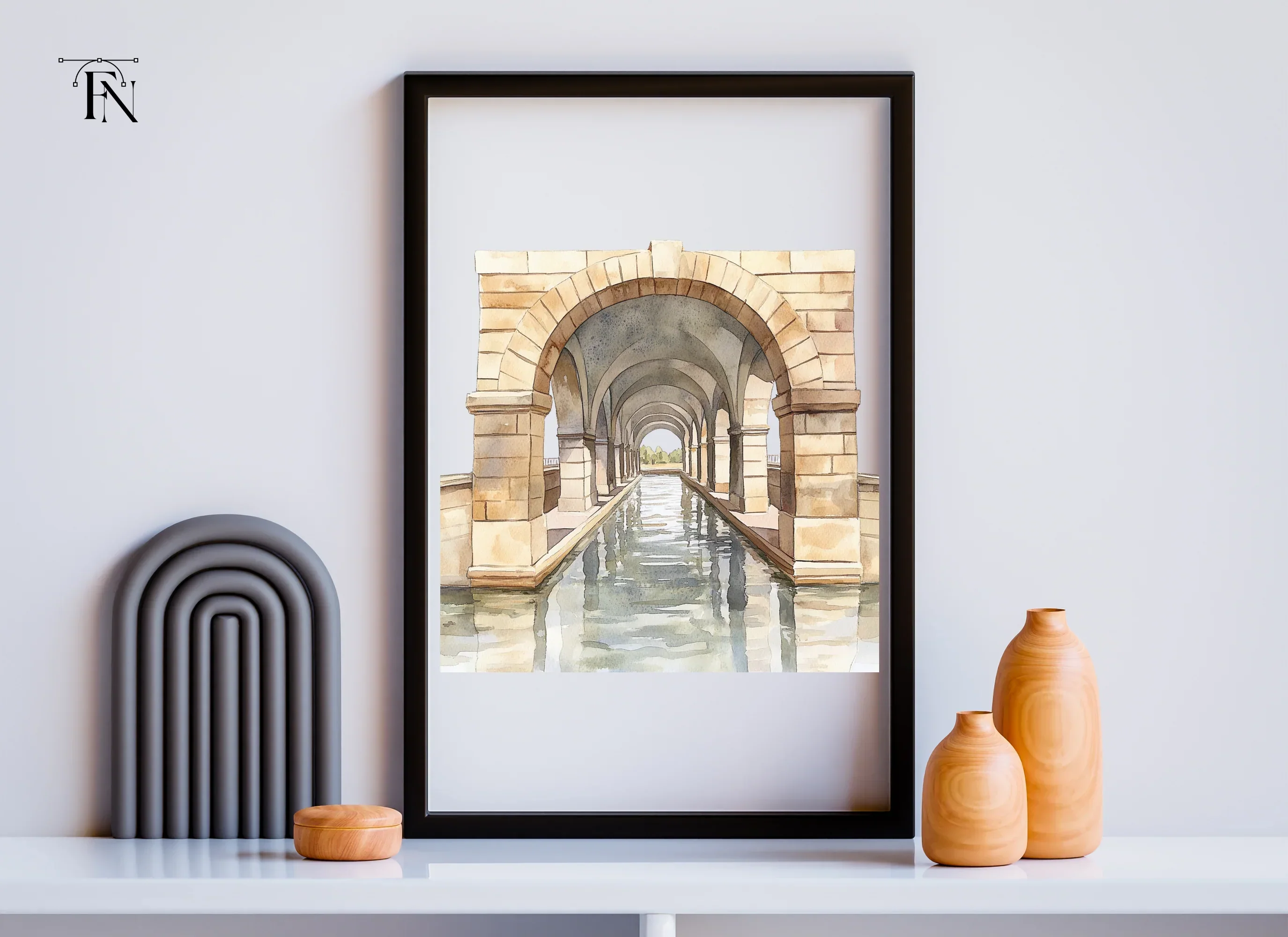 Aqueduct Archway Clipart Bundle - Image 6