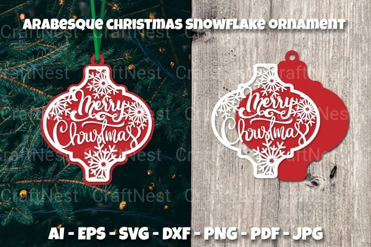 Arabesque Ornament SVG Bundle