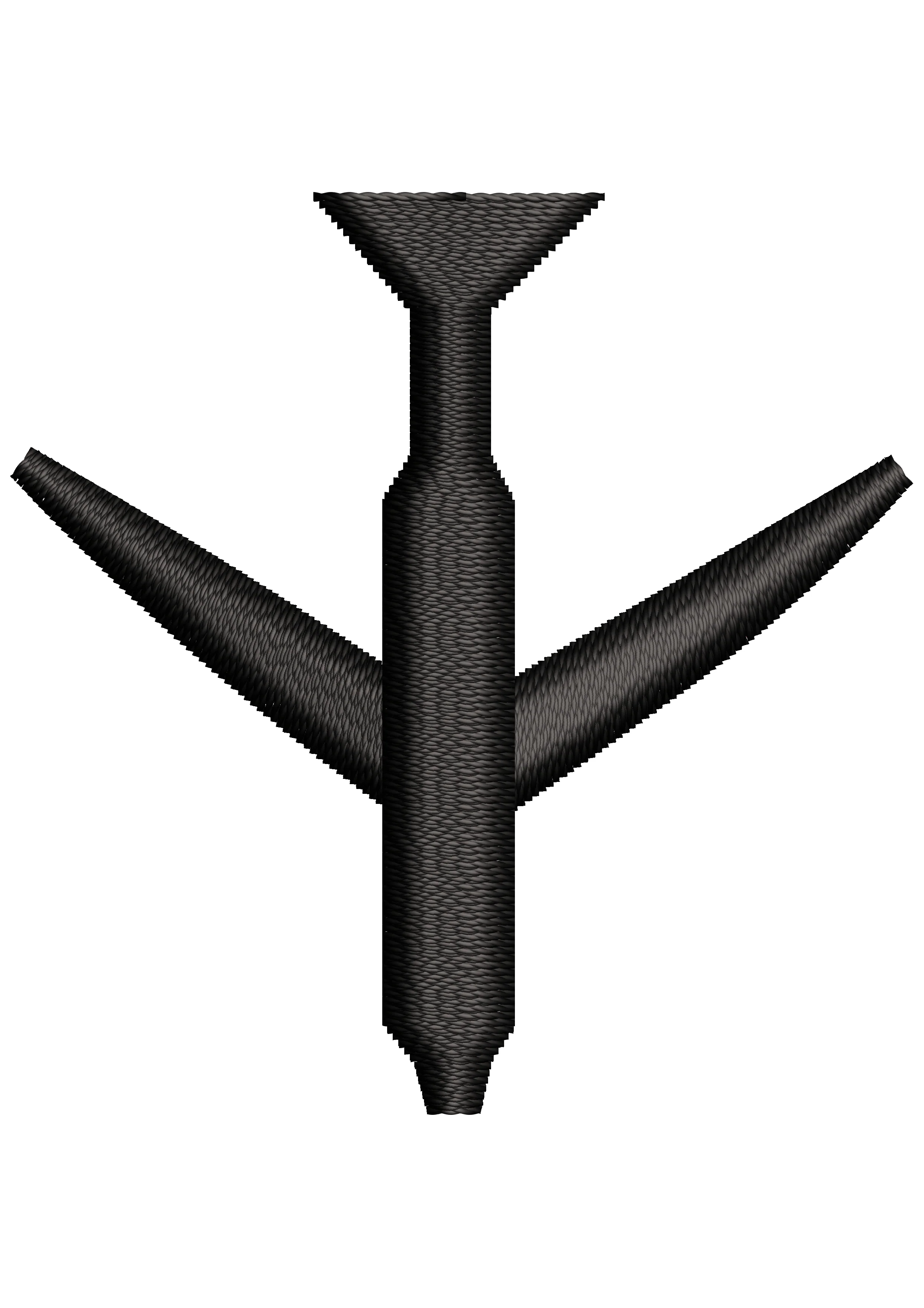 Arroplane Embroidery Design