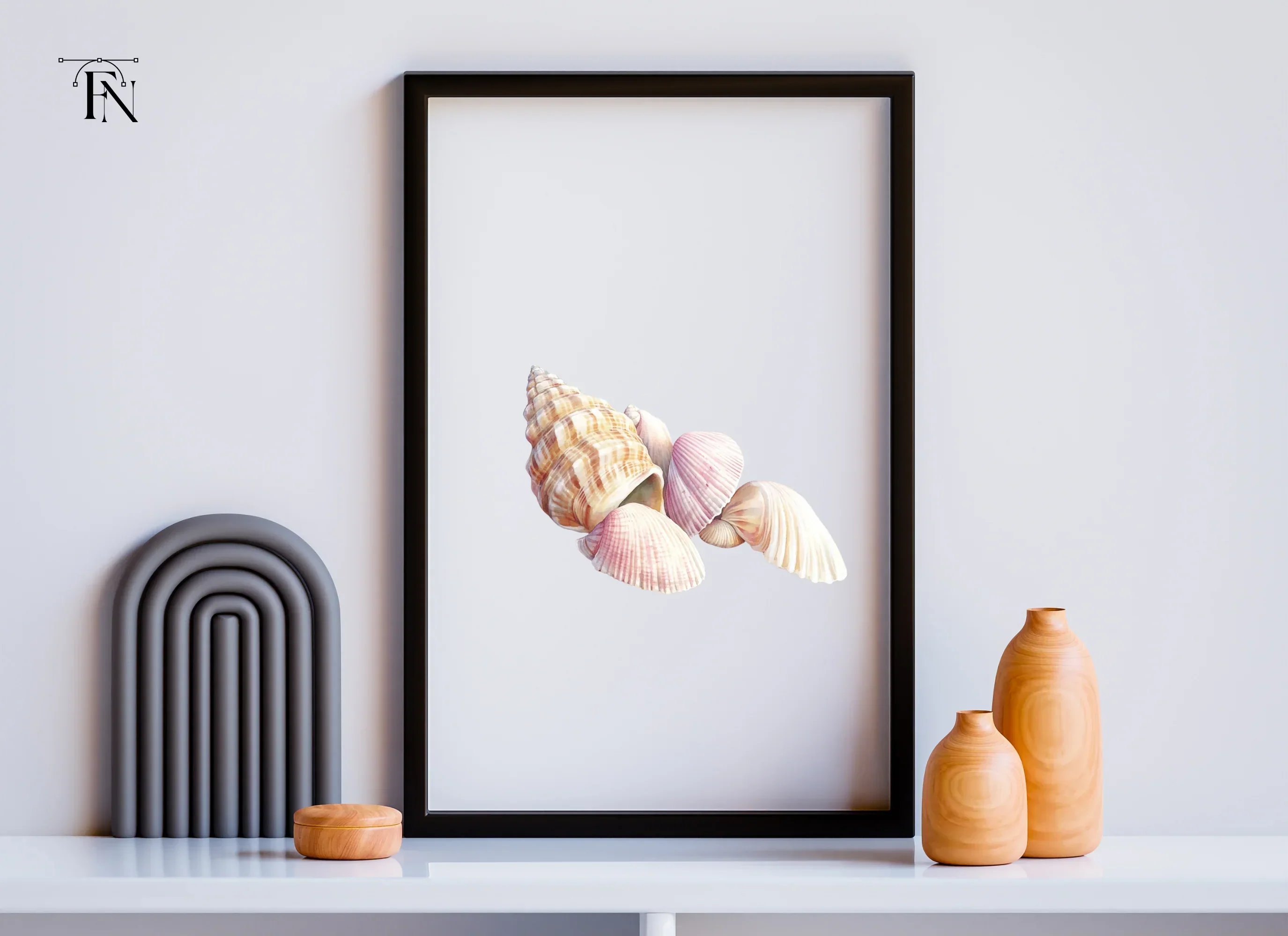 Assorted Beach Shells Clipart Bundle - Image 5