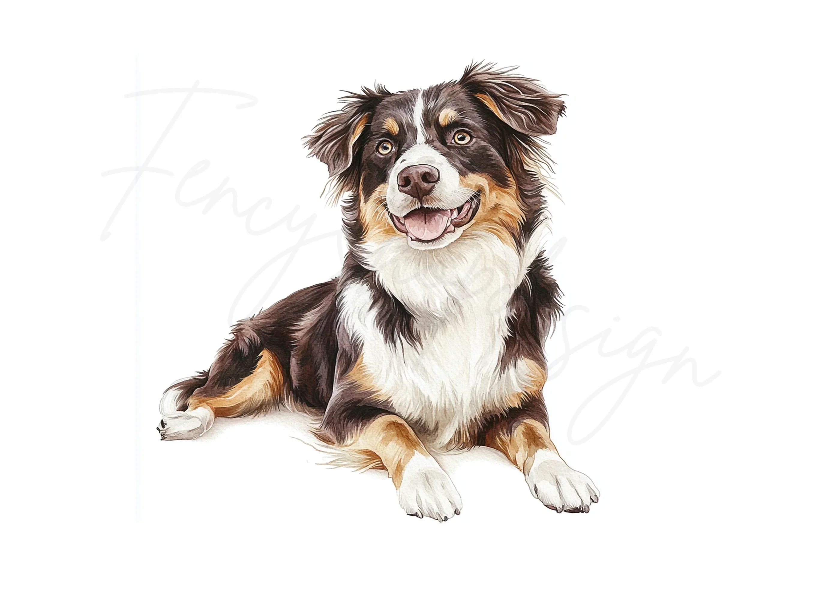 Australian Shepherd Dog Clipart Bundle - Image 2