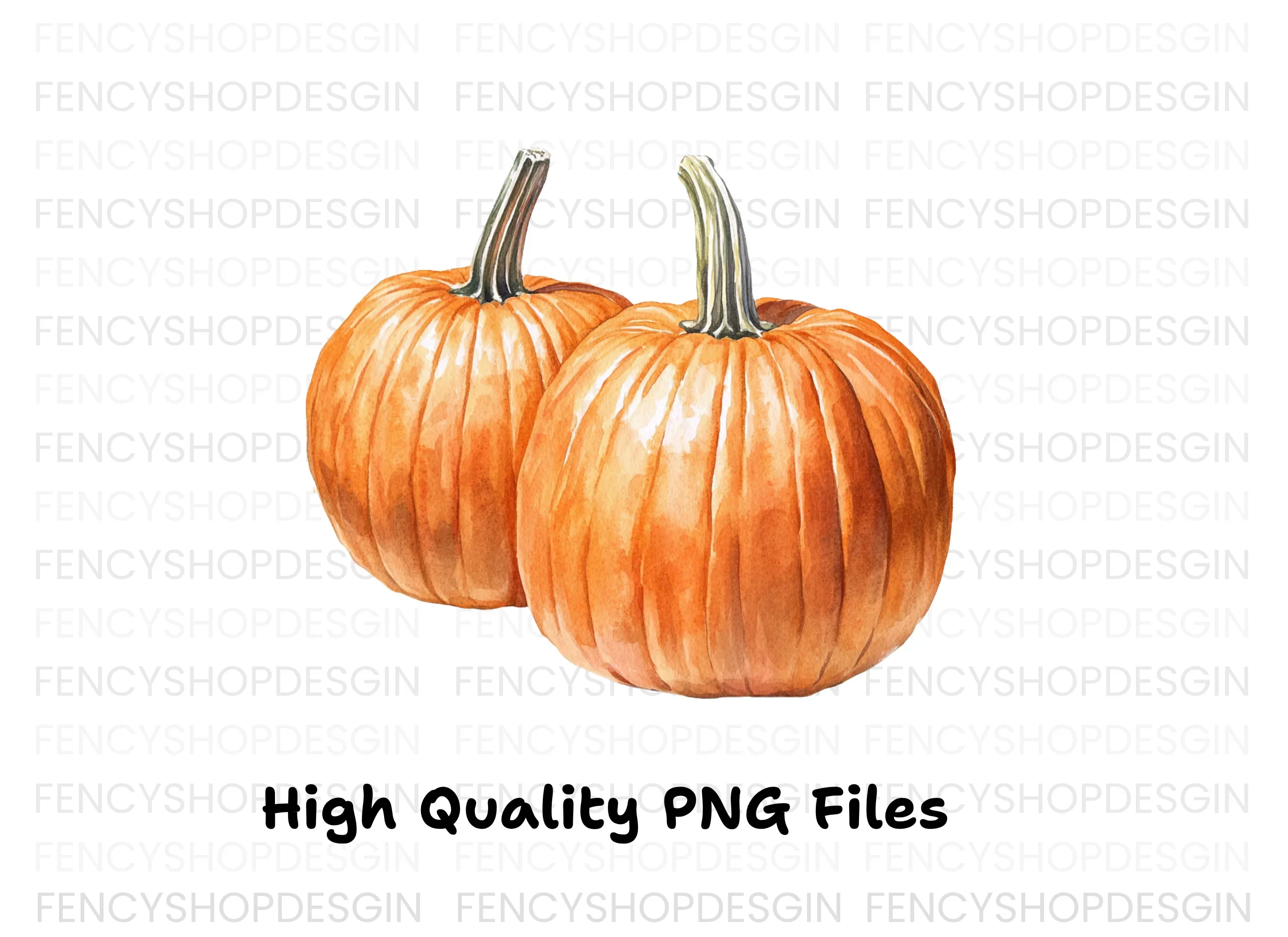 Autumn Harvest Pumpkin Clipart Bundle - Image 2