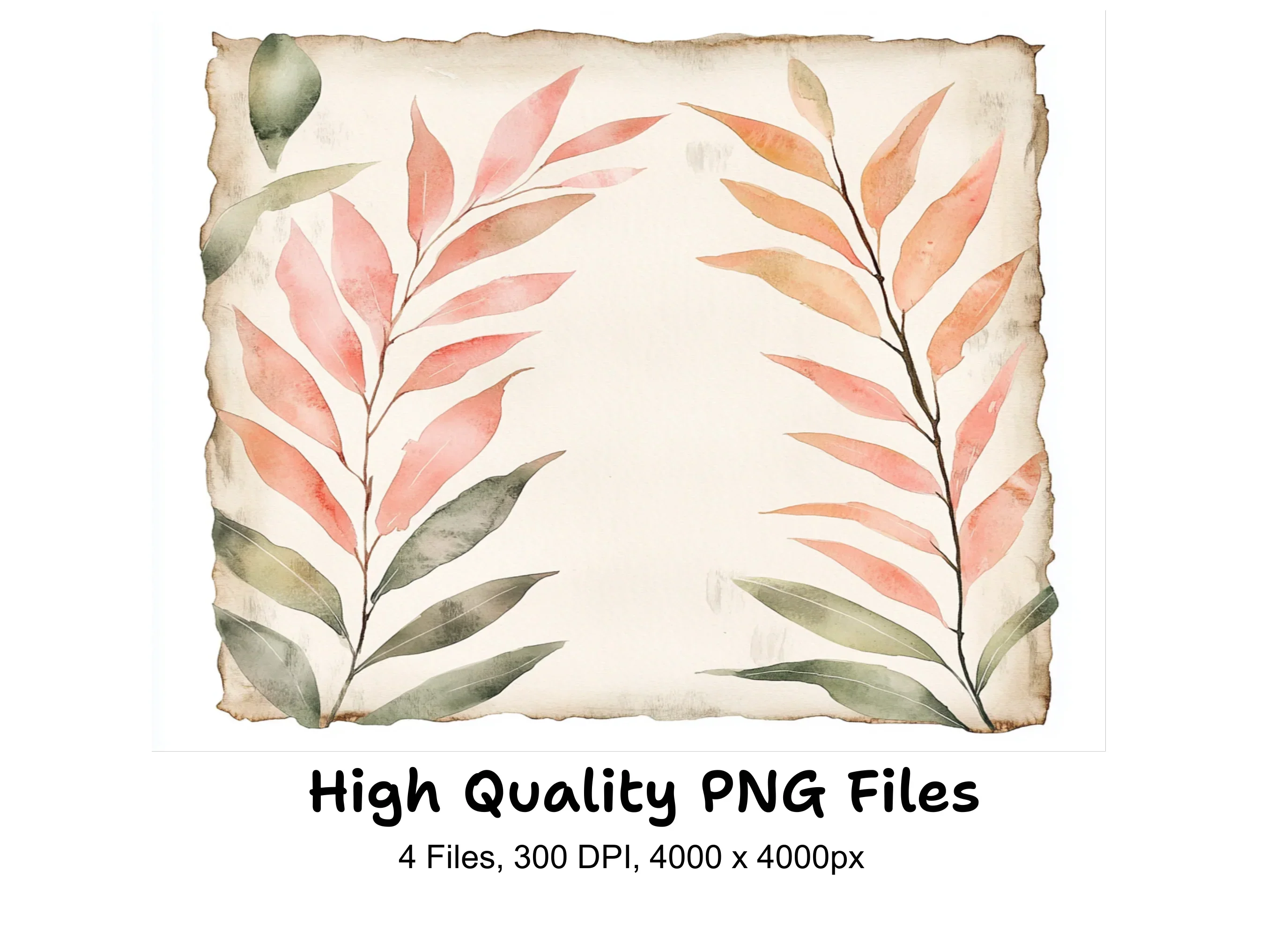 Autumn Leaves Clipart Bundle