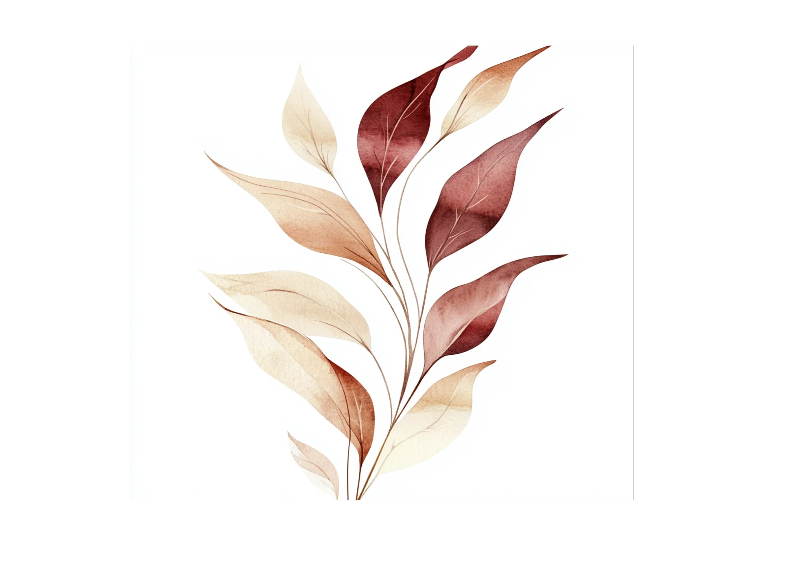 Autumn Leaves Clipart Bundle - Image 2