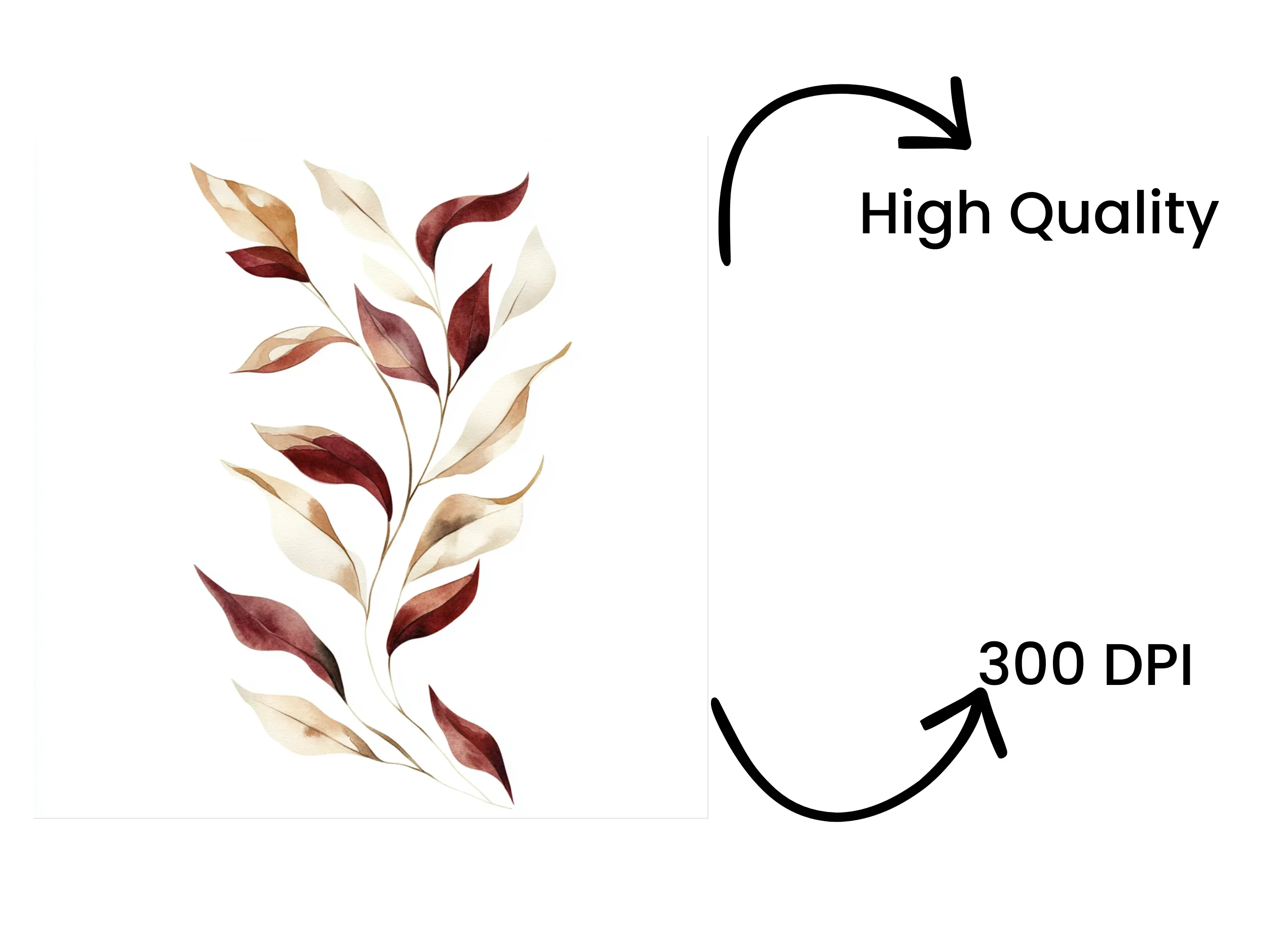 Autumn Leaves Clipart Bundle - Image 4