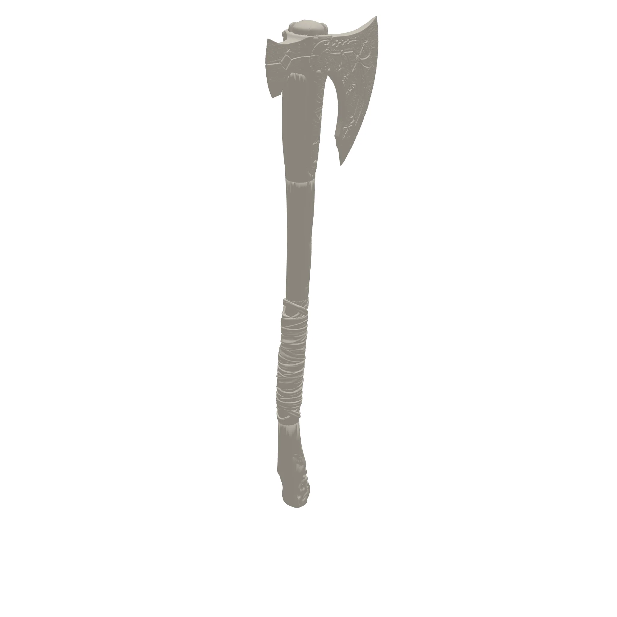 Axe 3D Print STL File - Image 2