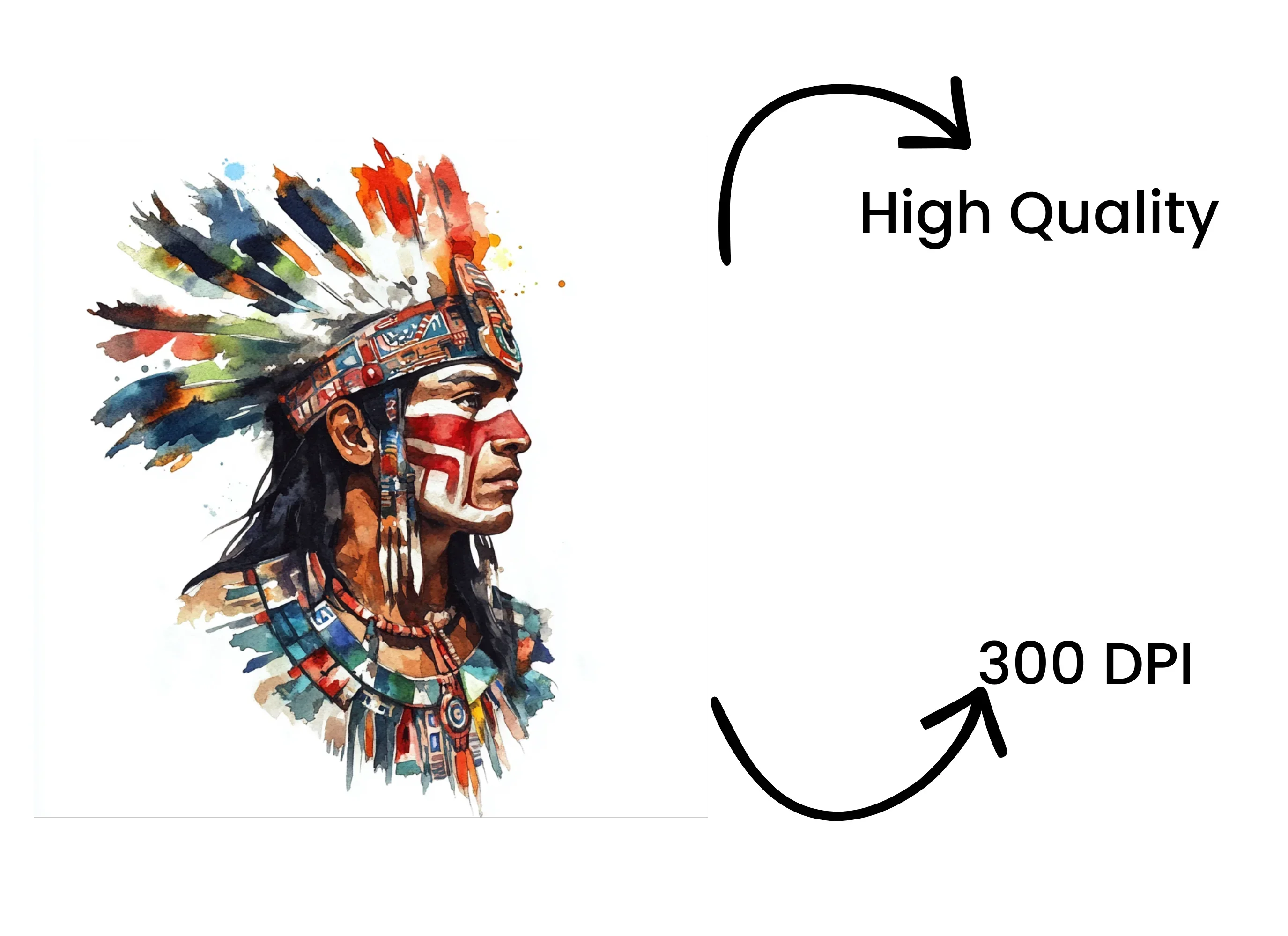 Aztec Warrior Clipart Bundle - Image 4