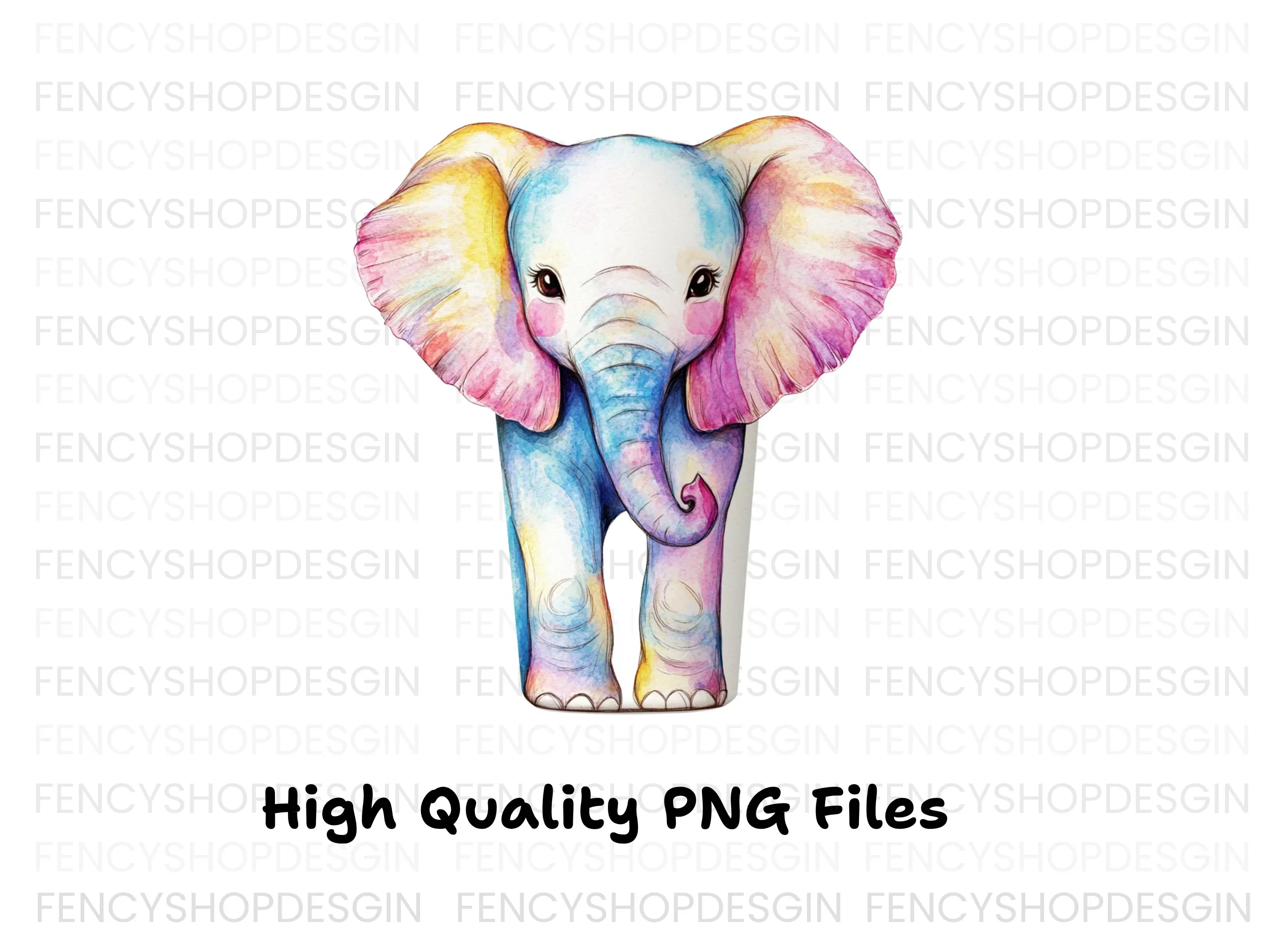 Baby Elephant Clipart Bundle - Image 2