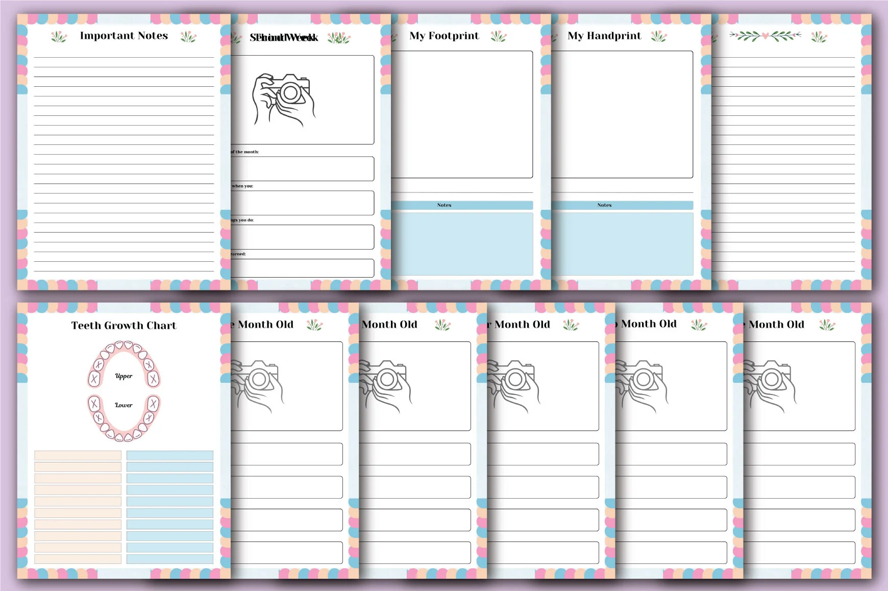 Baby Memory Planner - Image 6