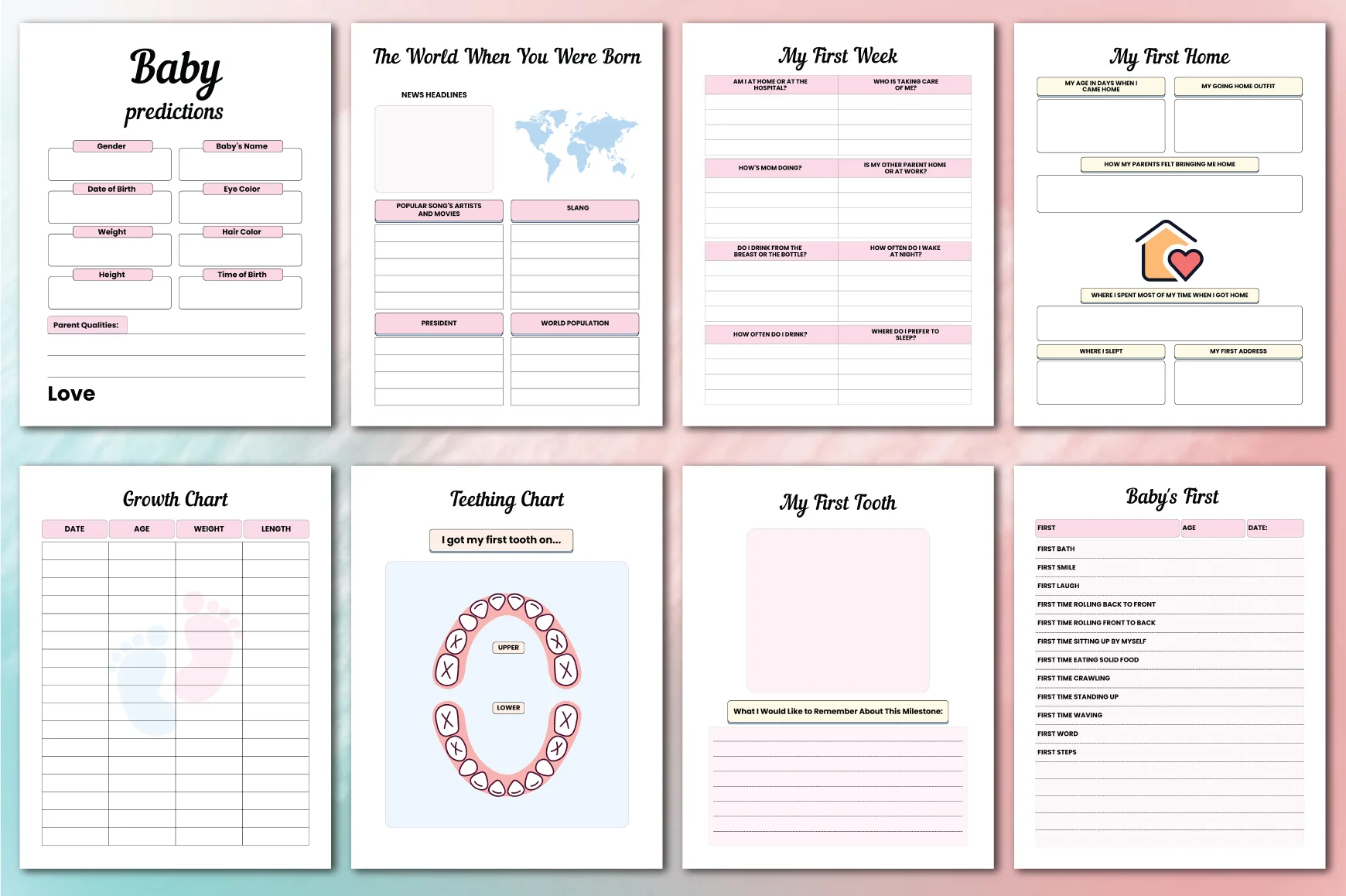 Baby Memory Planner - Image 3