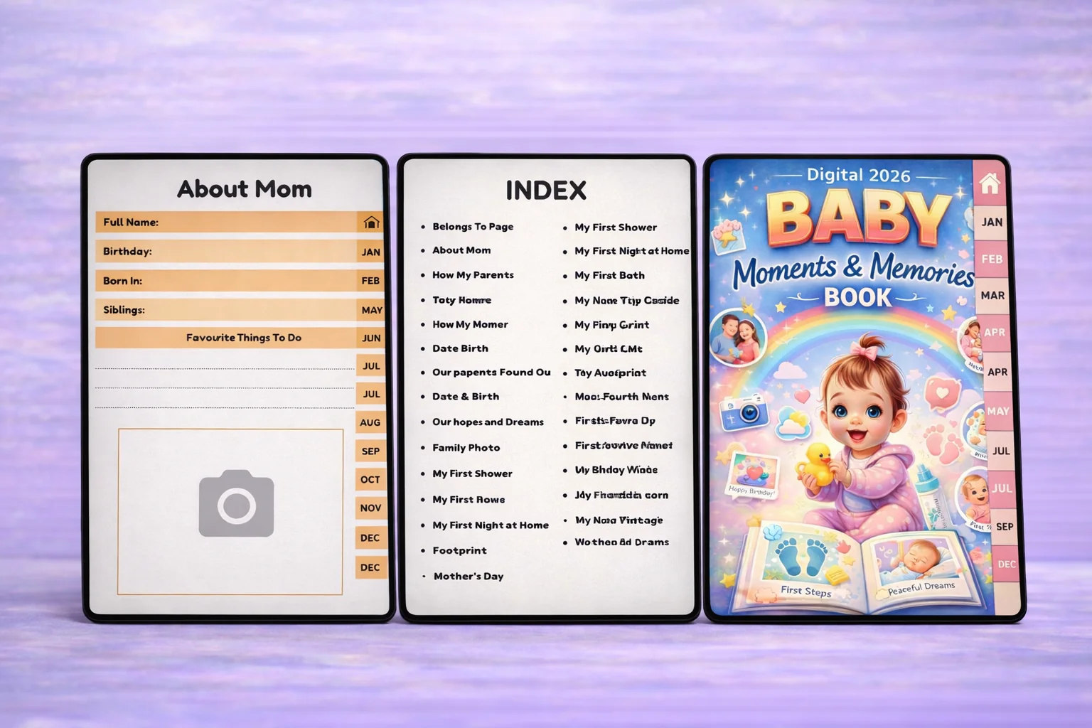 Baby Moments Memories Journal - Image 2
