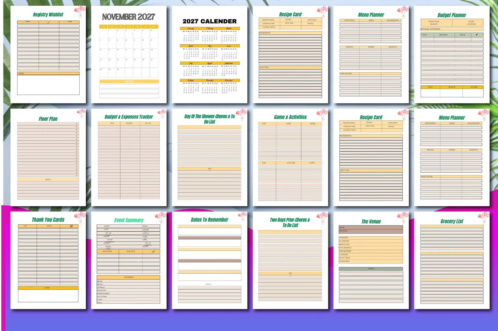 Baby Shower Planner - Image 2
