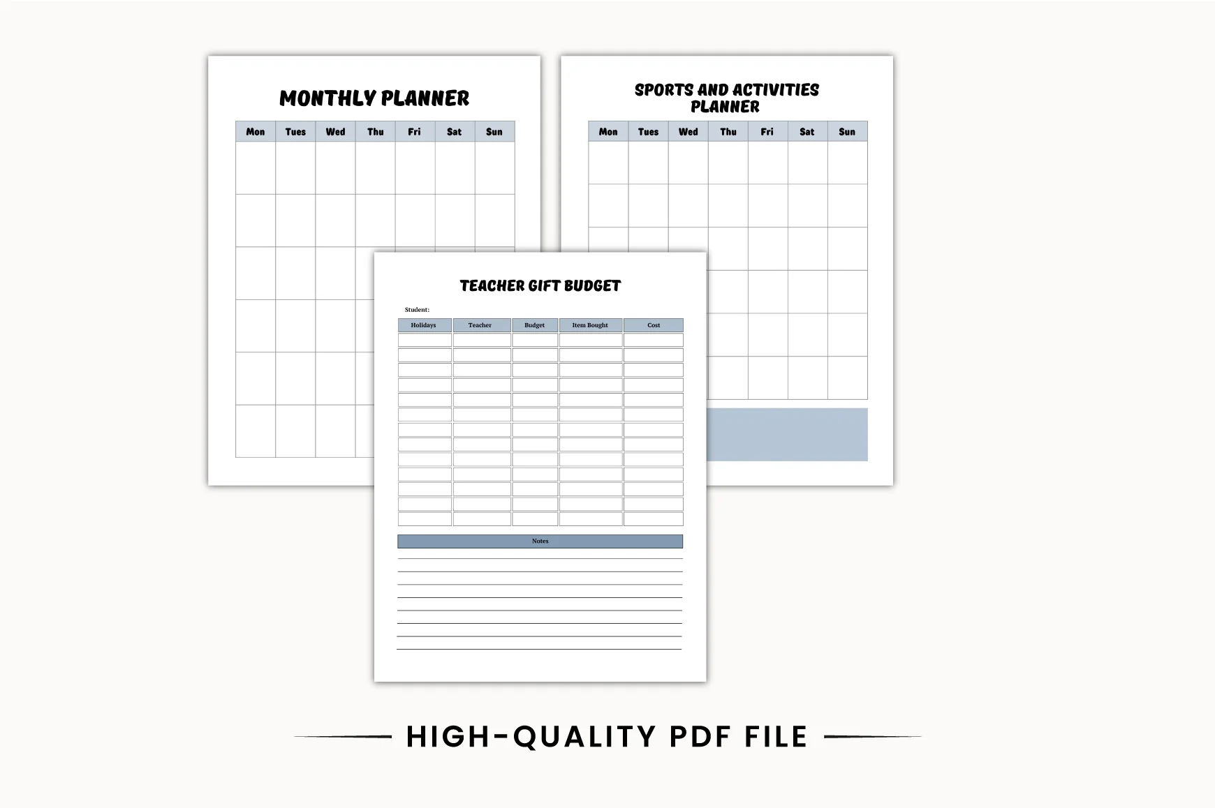 Back to School Academic Planner - Image 2