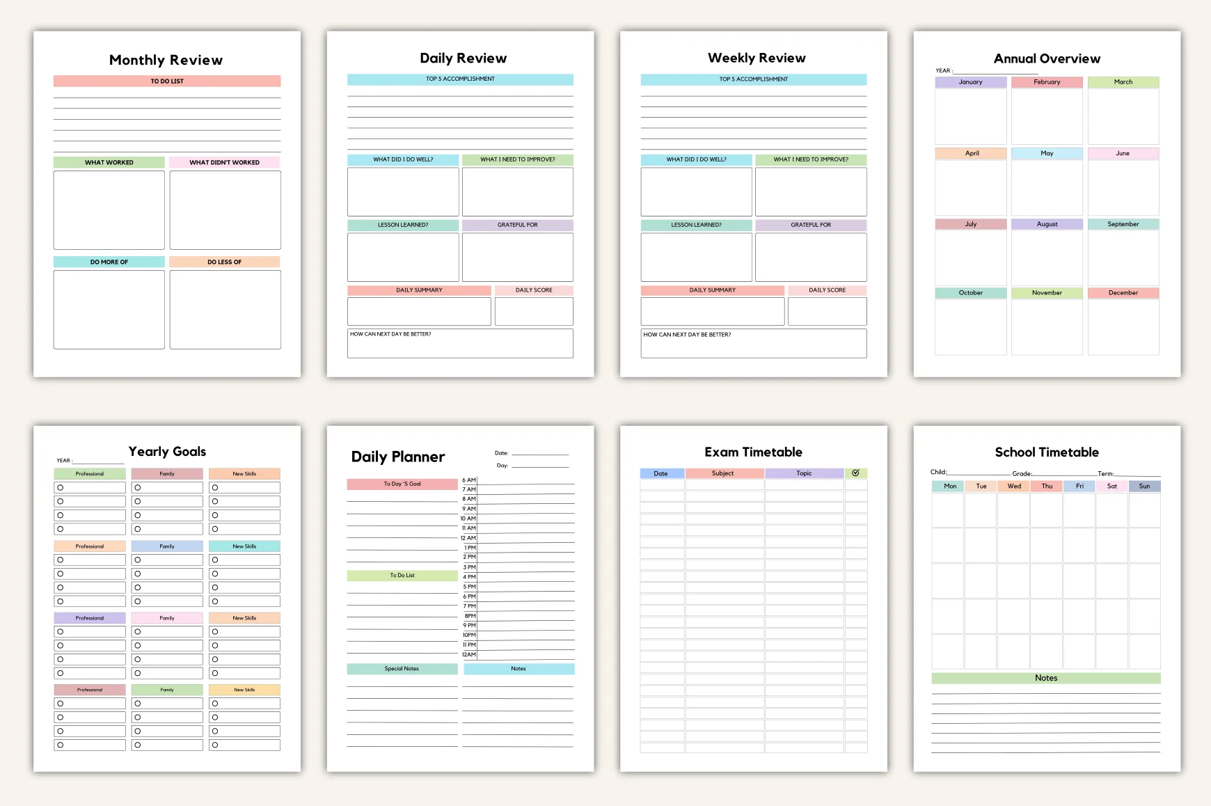 Back to School Planner - Image 3