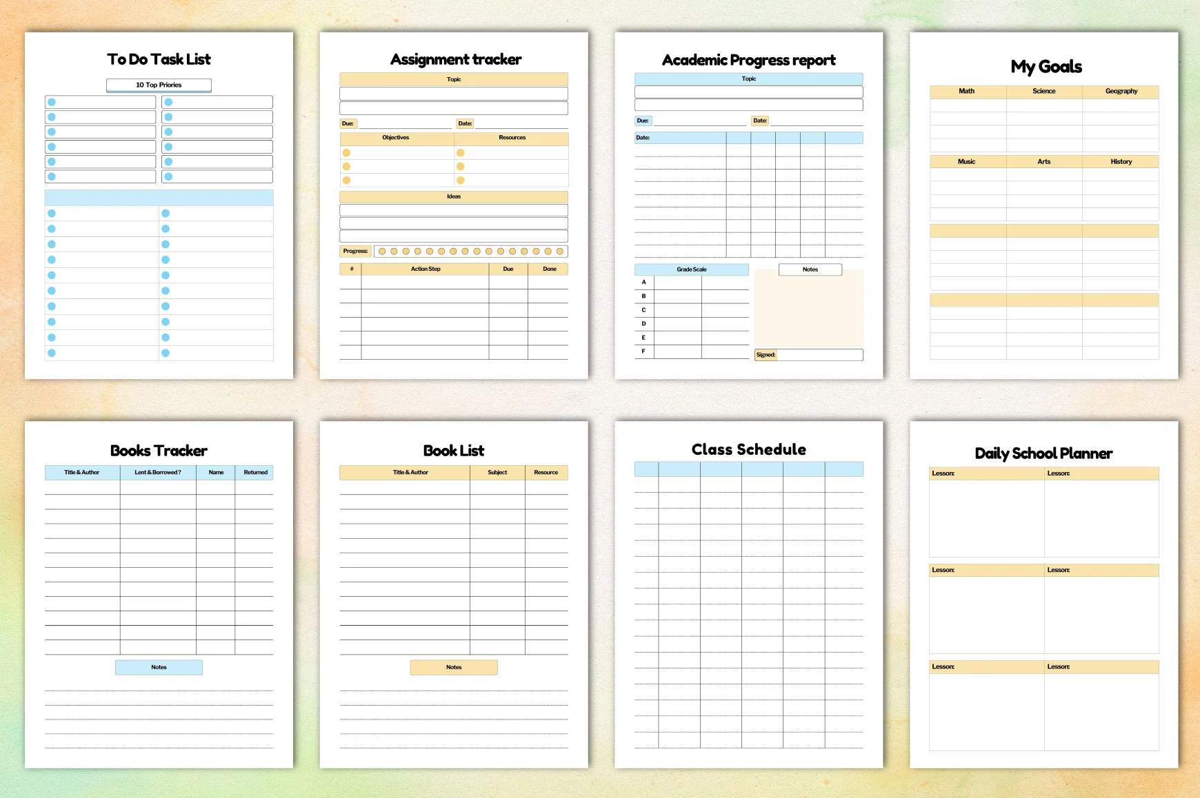 Back to School Planner - Image 3