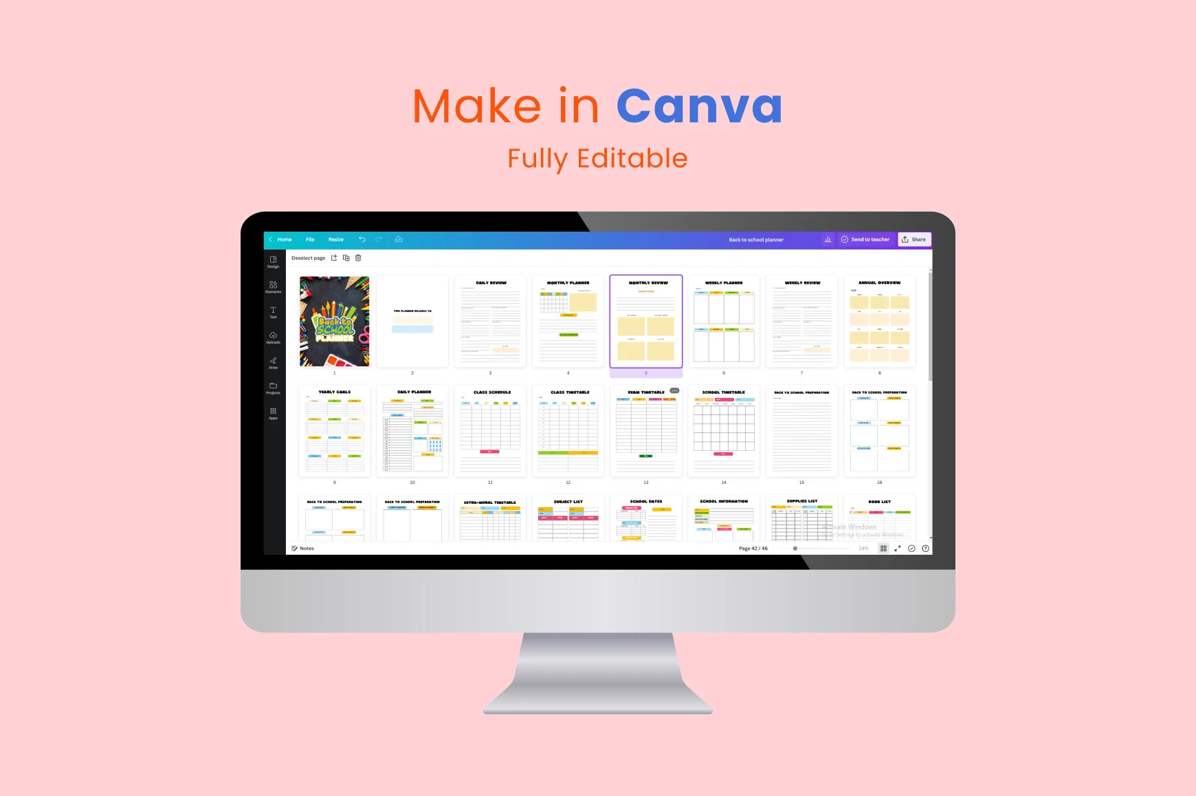 Back to School Planner - Image 3