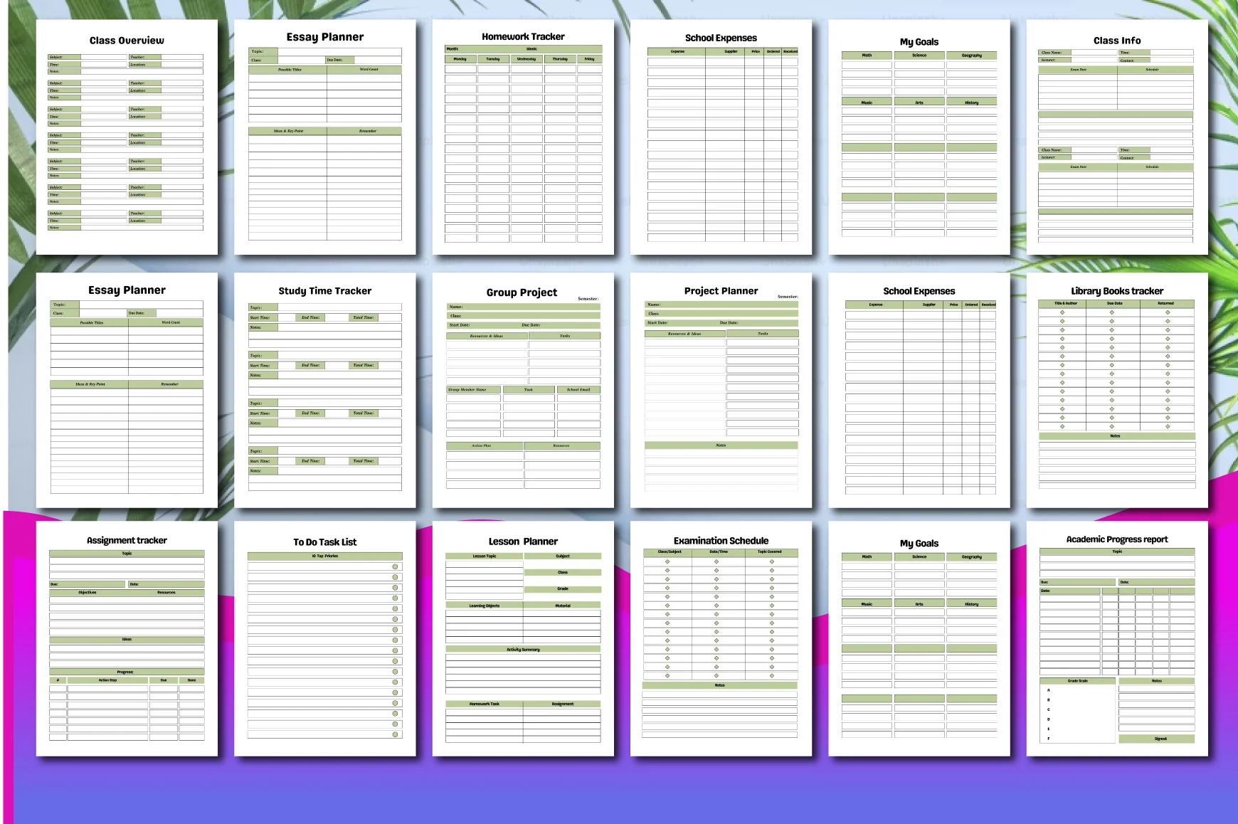 Back to School Planner - Image 2