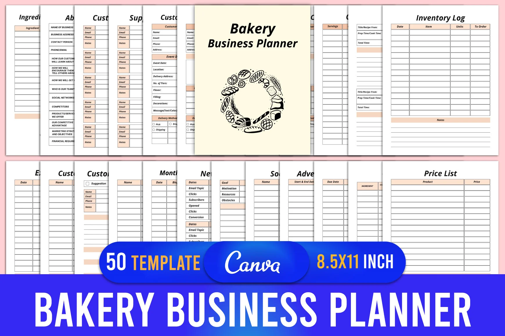 Bakery Business Planner
