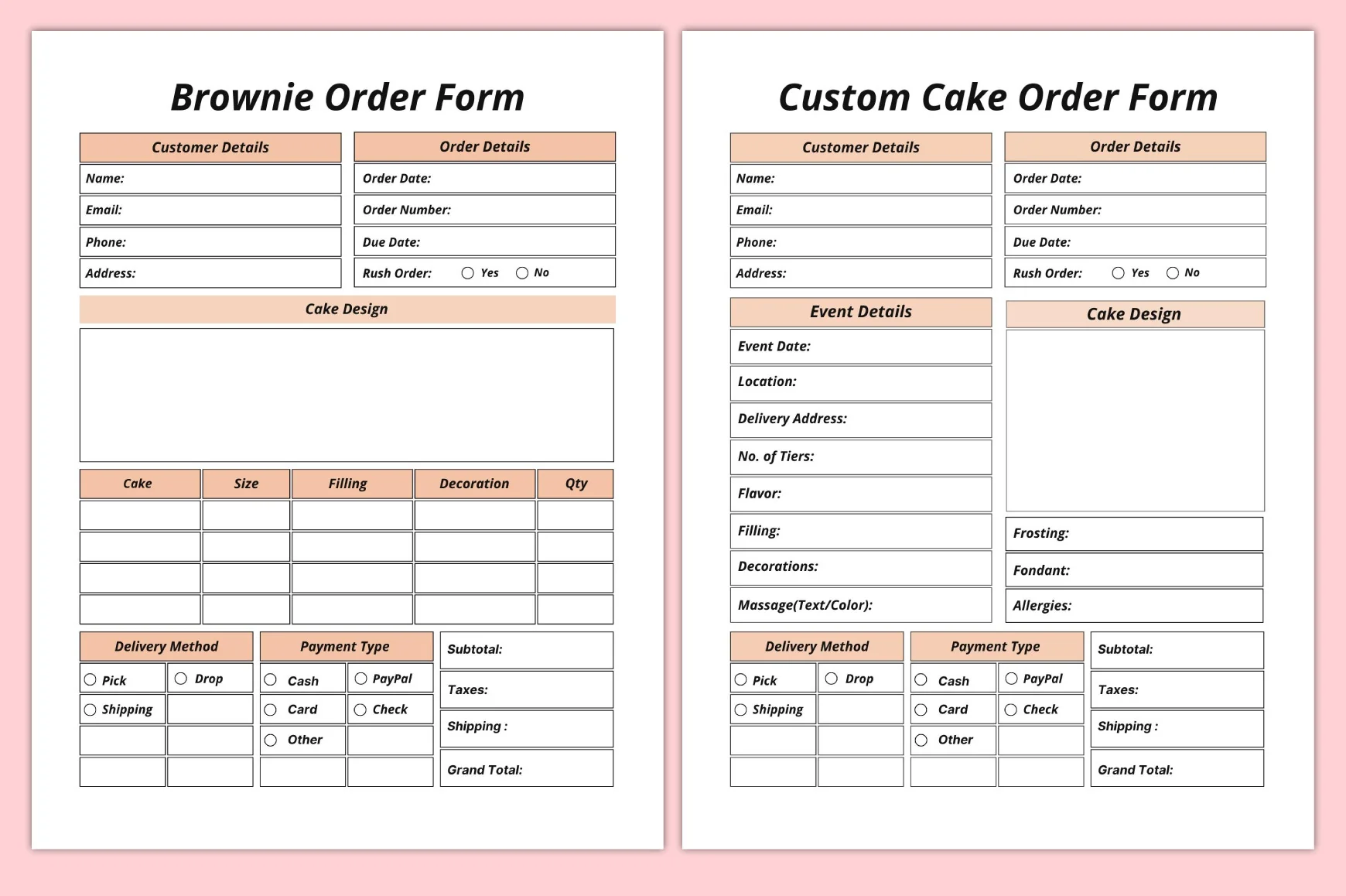 Bakery Business Planner - Image 6