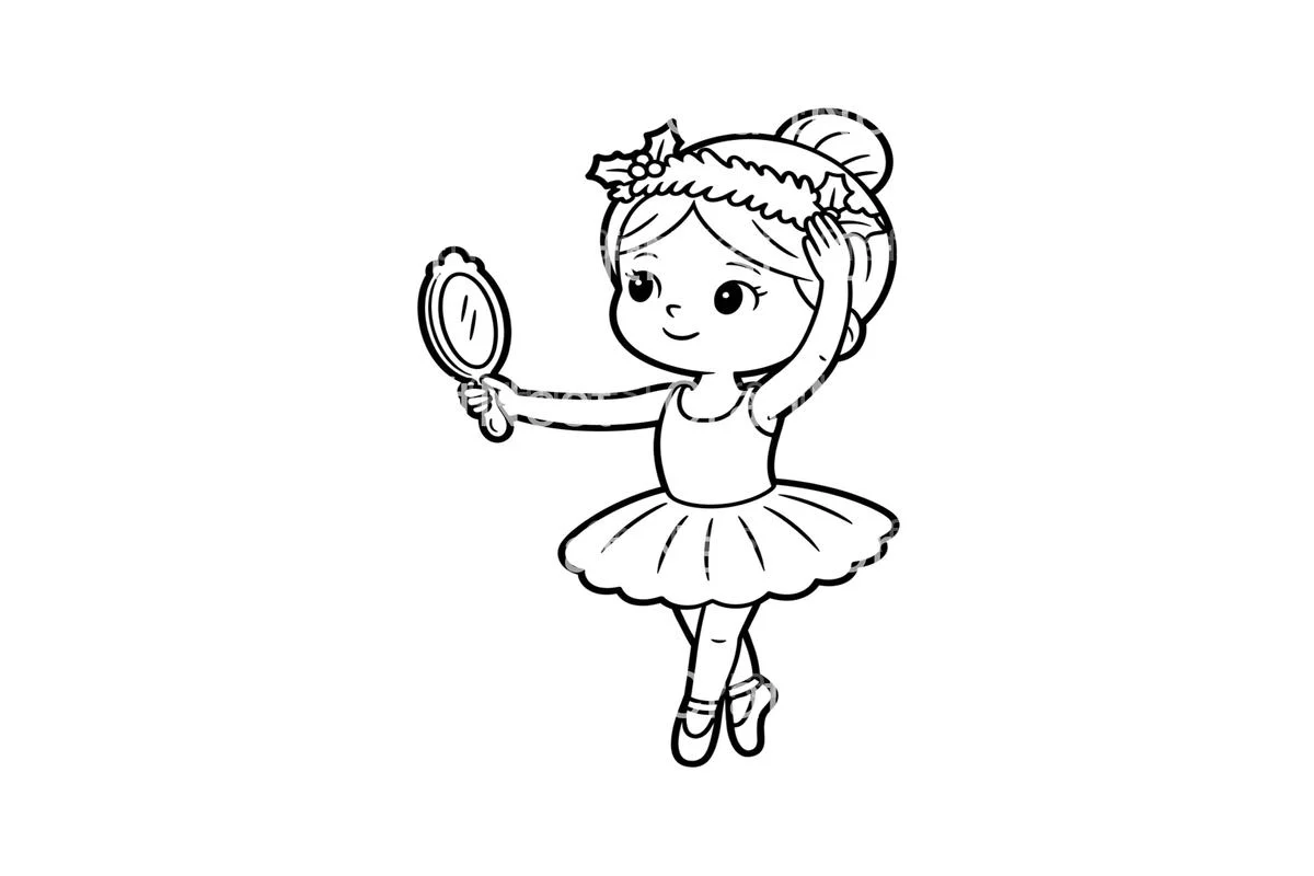 Ballerina Girl Coloring Books Coloring Books - Image 3