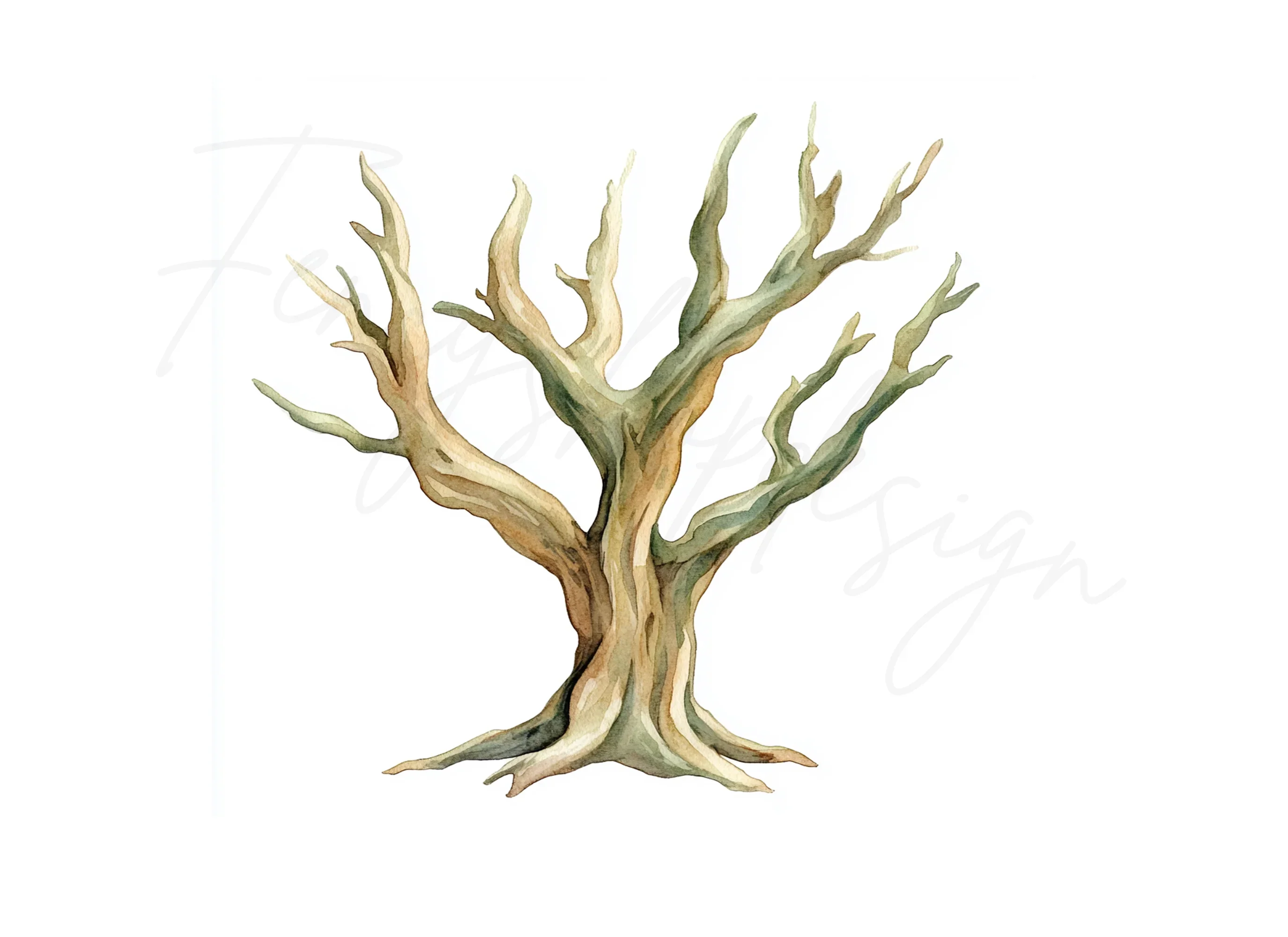 Bare Tree Clipart Bundle - Image 3