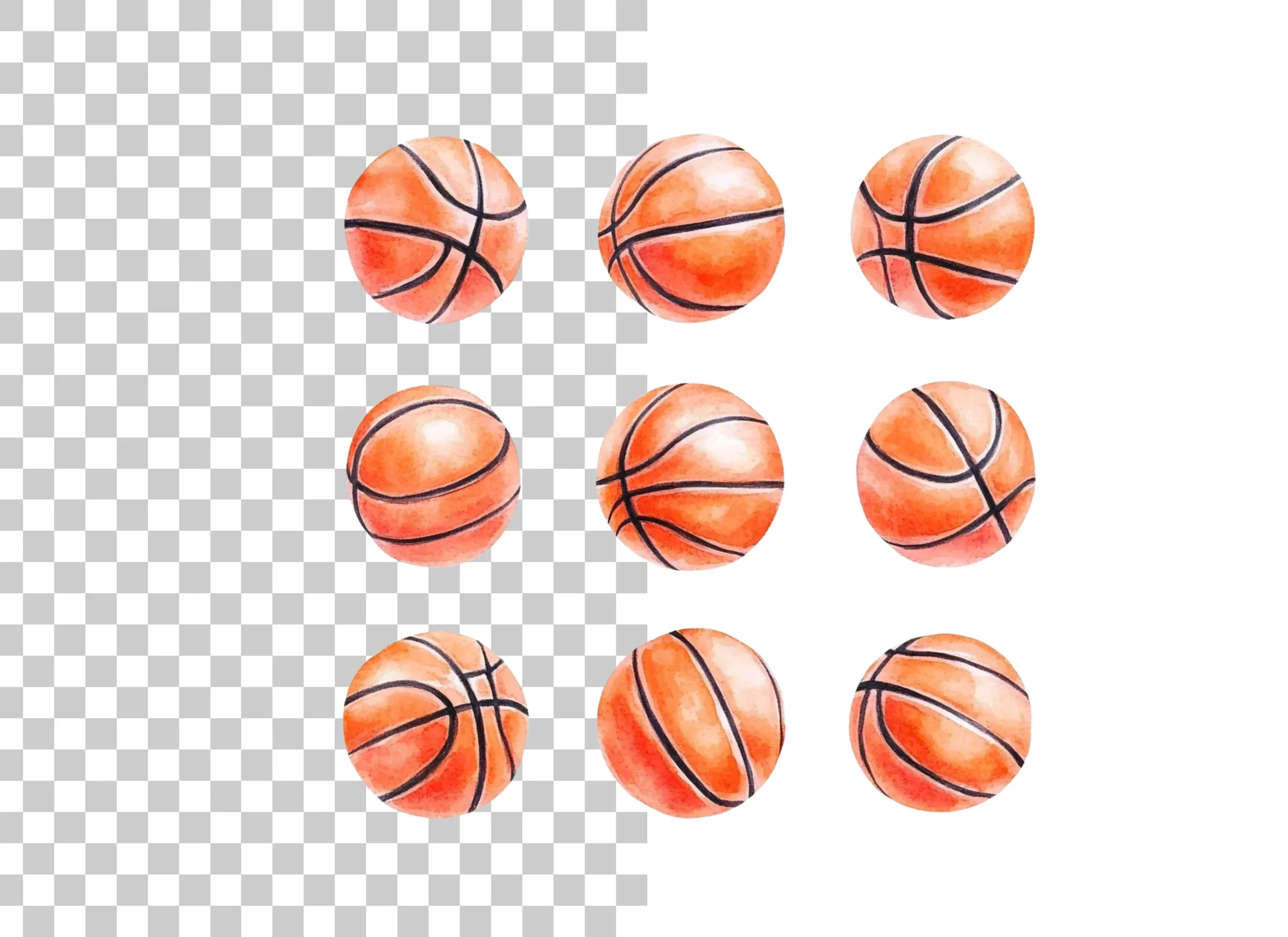 Basketball Clipart Bundle - Image 6