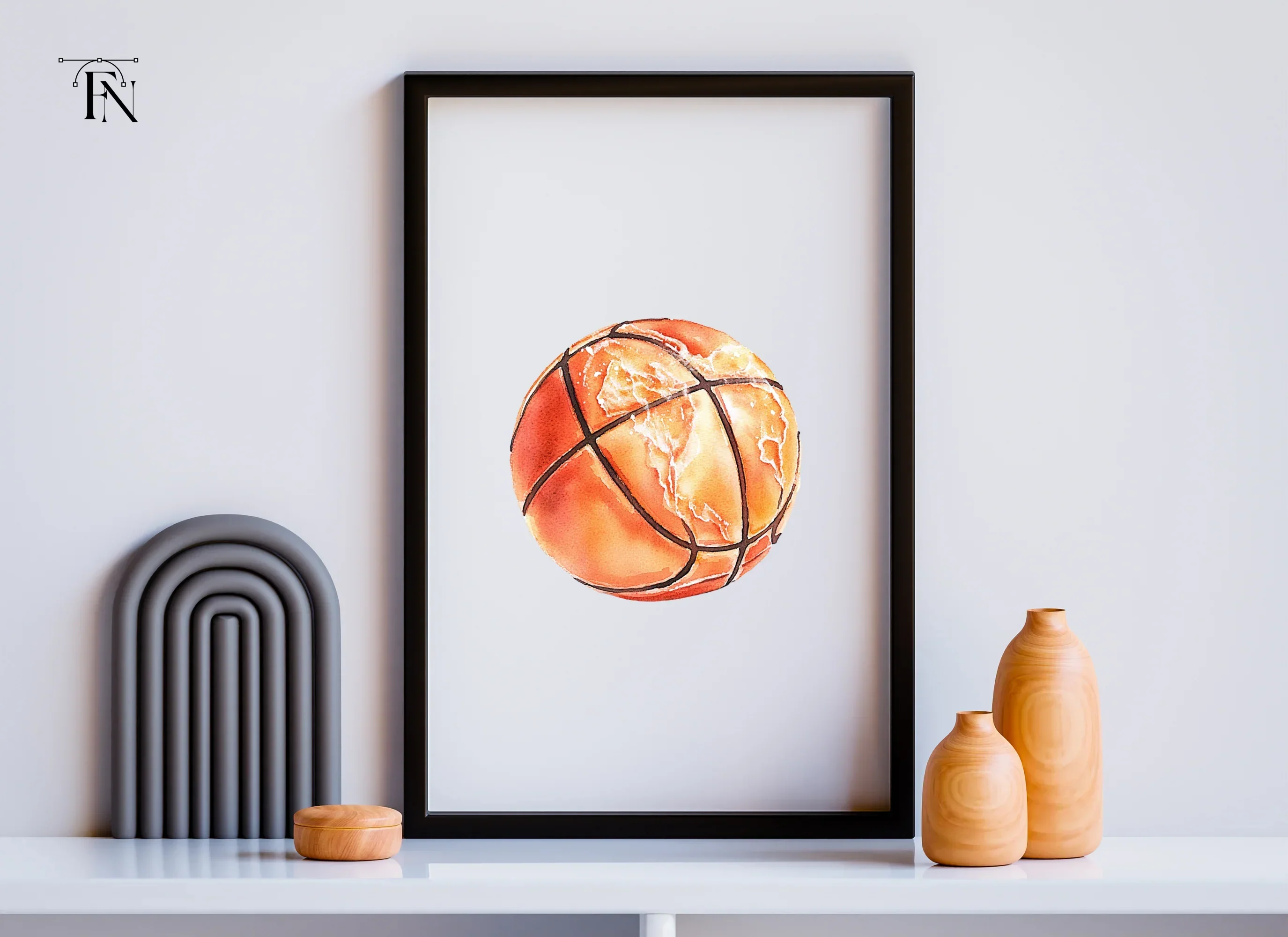 Basketball Earth Clipart Bundle - Image 4