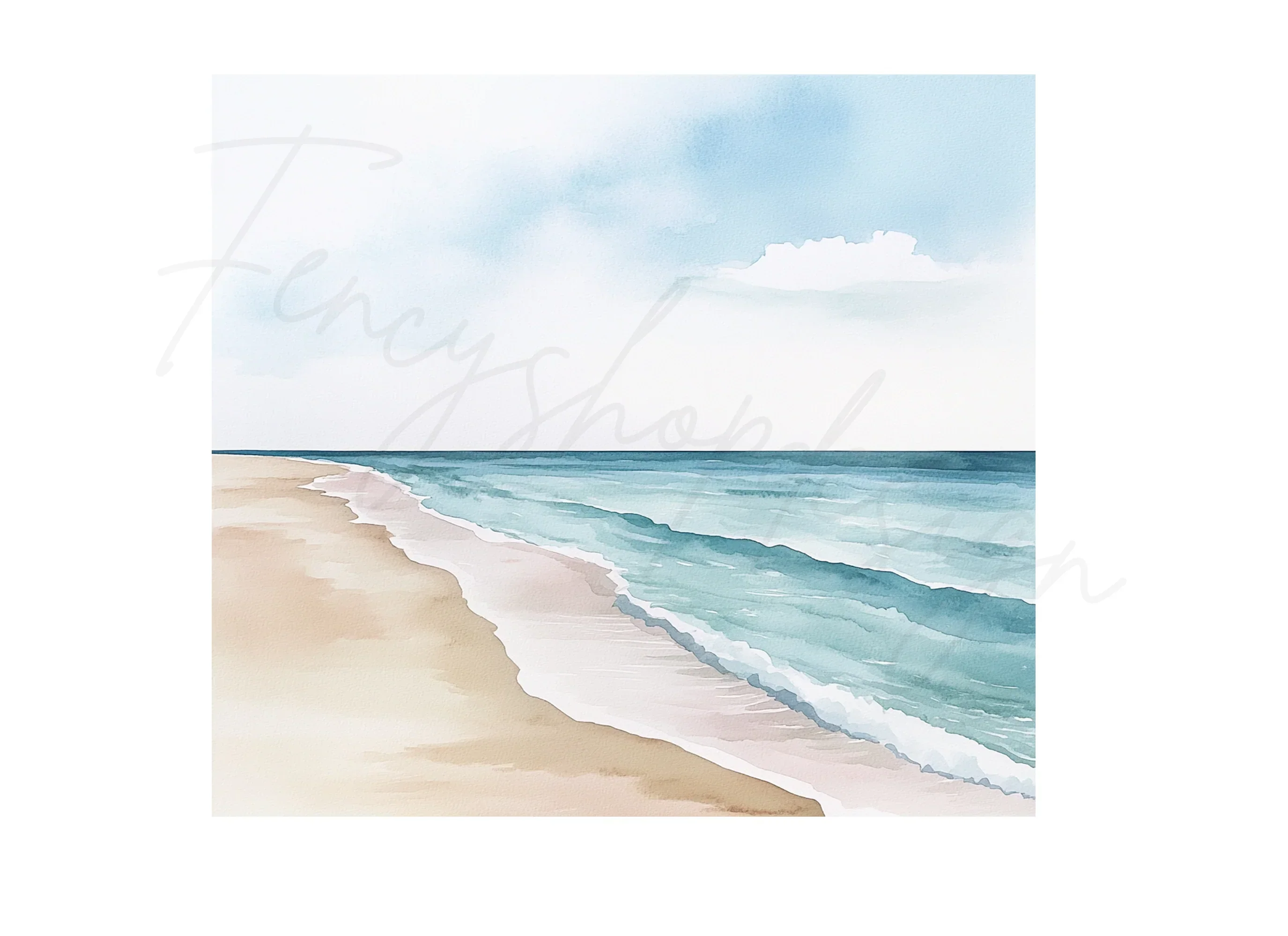 Beach Sunset Clipart Bundle - Image 3