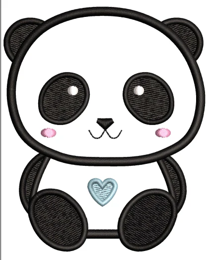 Bear Baby Embroidery Design