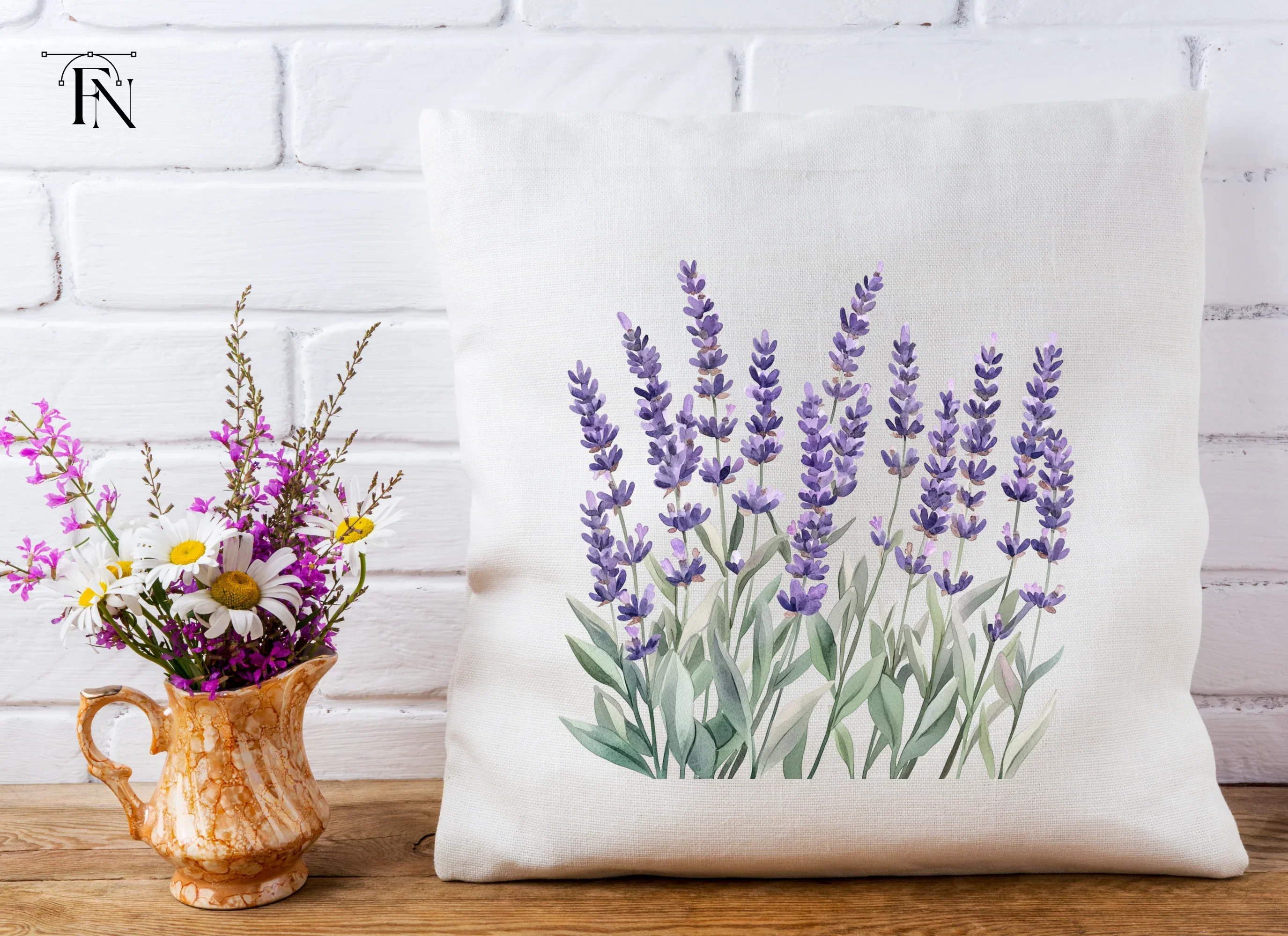 Beautiful Lavender Clipart Bundle - Image 5