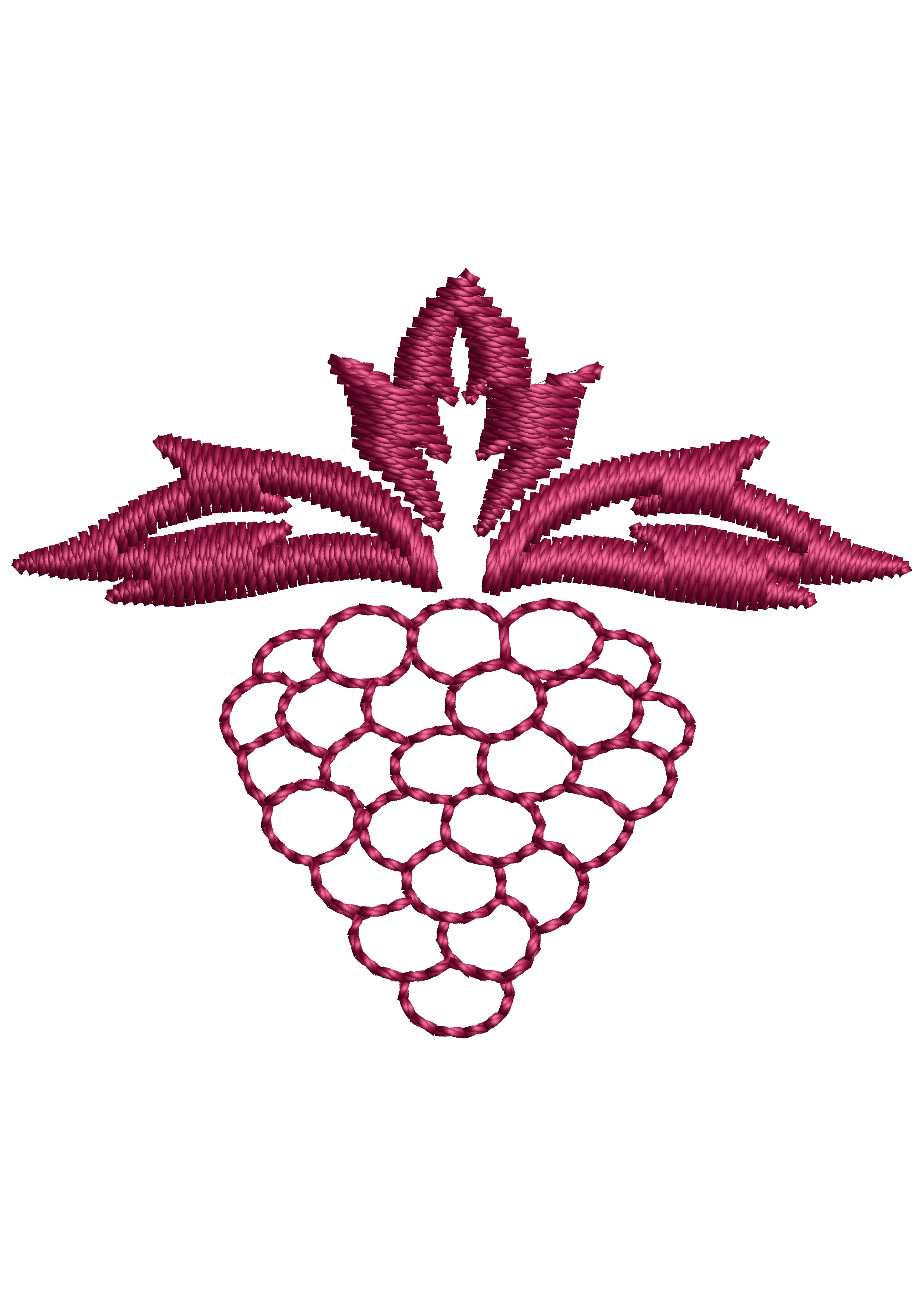 Berry Embroidery Design
