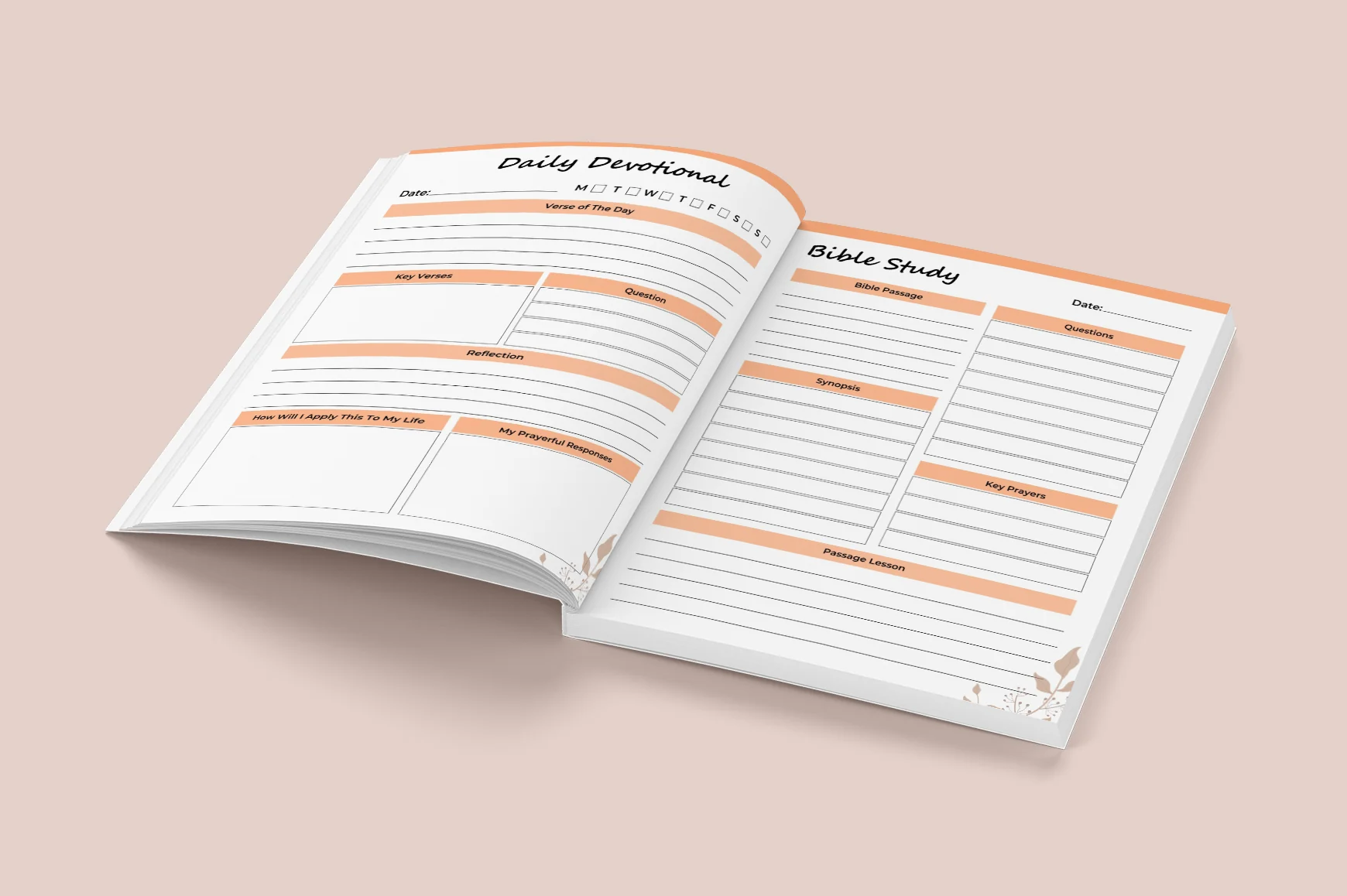 Bible Devotion Reflection Journal - Image 2