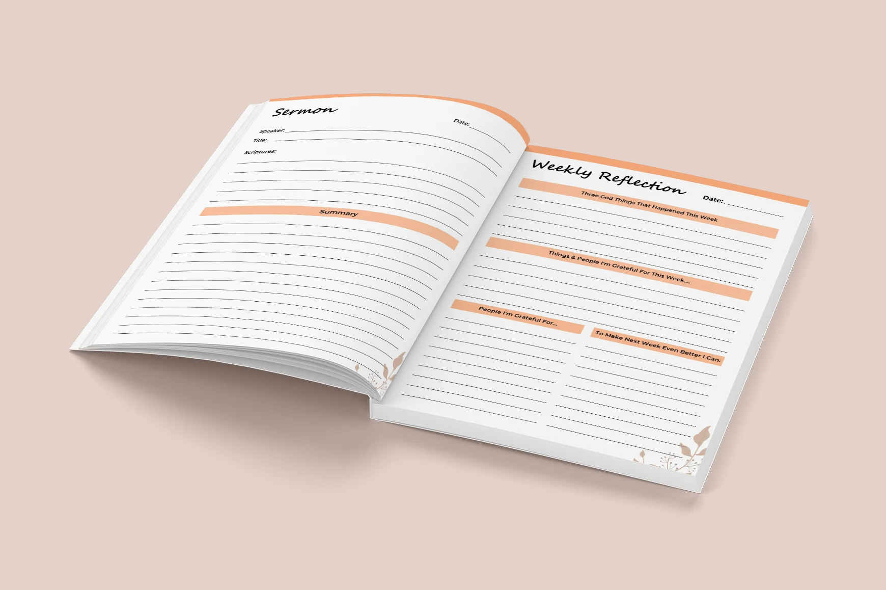 Bible Devotion Reflection Journal - Image 3