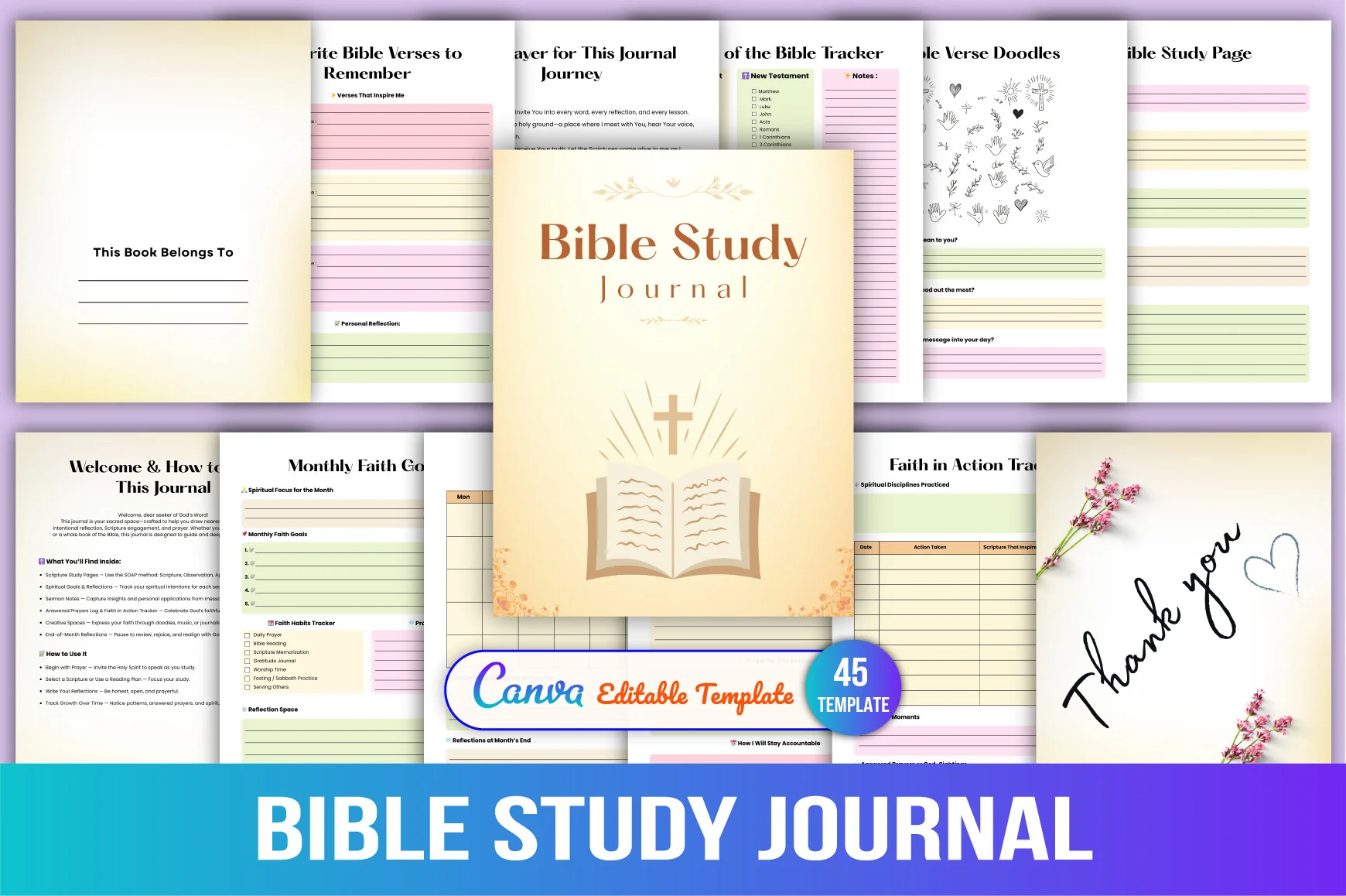 Bible Study Journal
