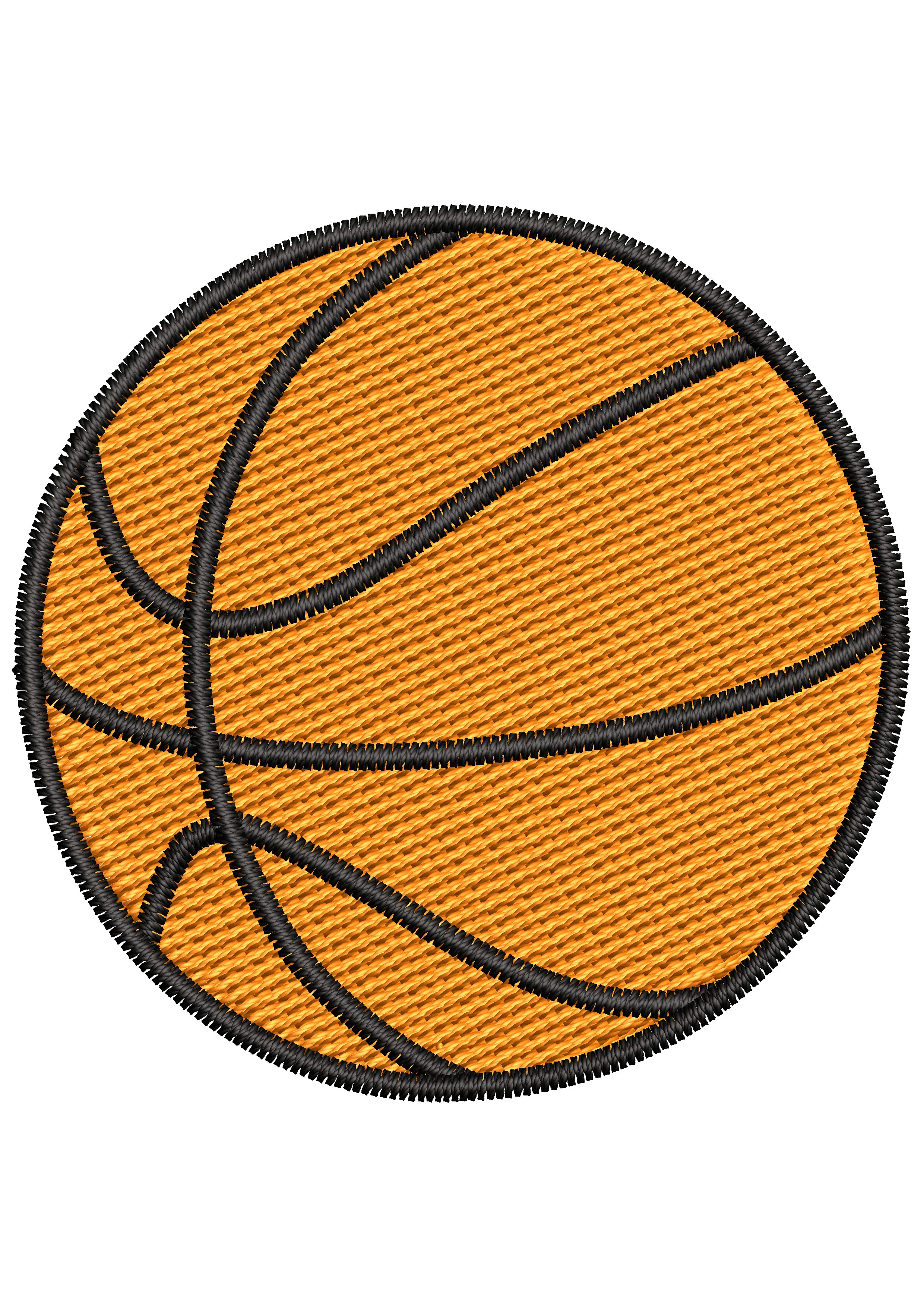 Big Ball Embroidery Design