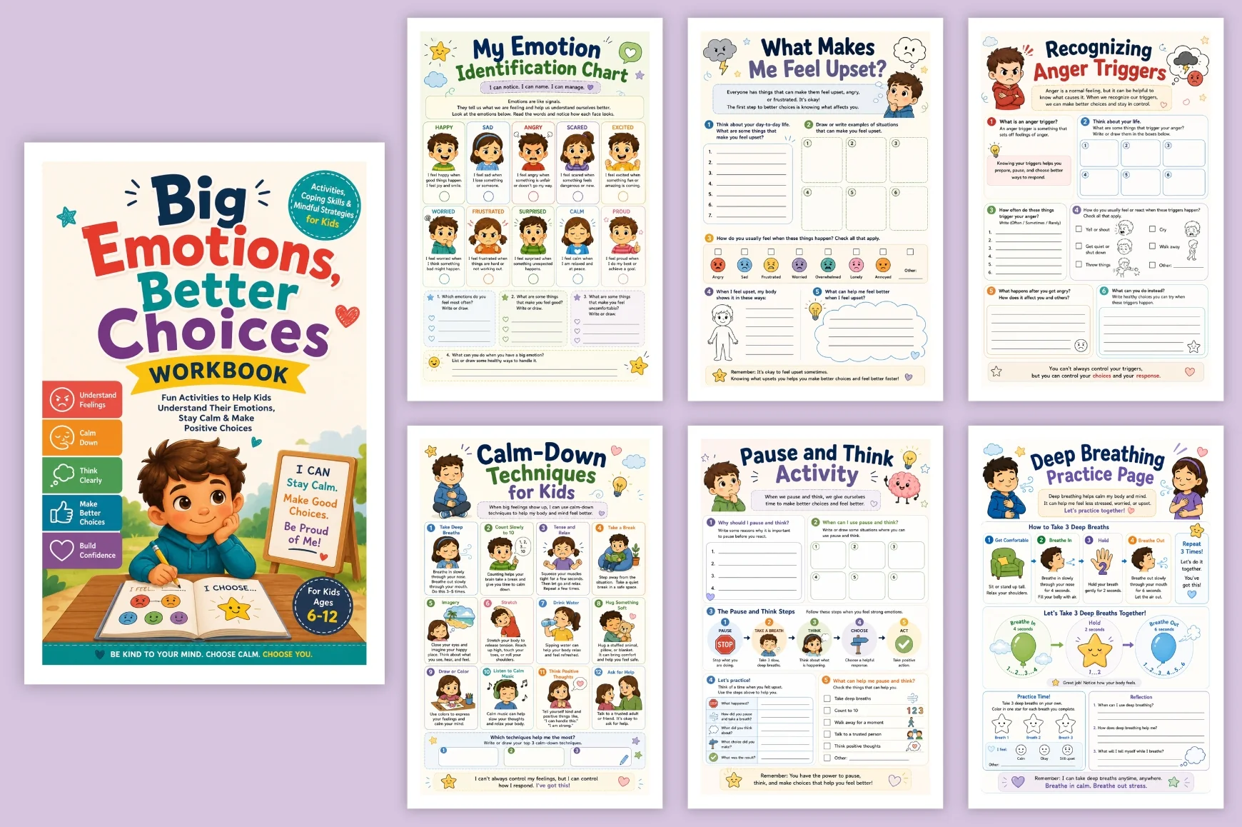 Big Emotions Better Choices Workbook - Image 5