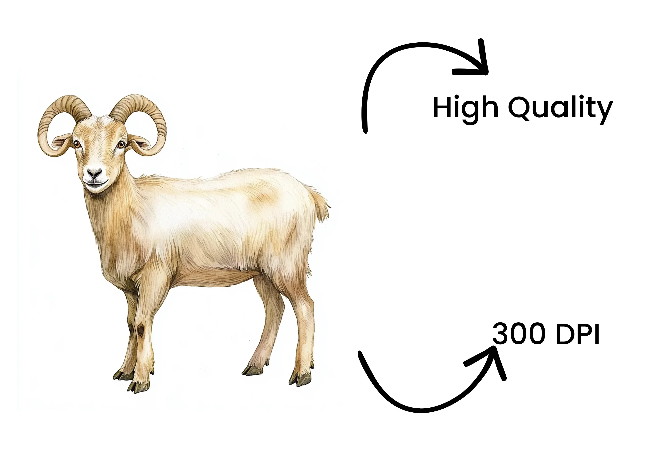 Bighorn Sheep Clipart Bundle - Image 4