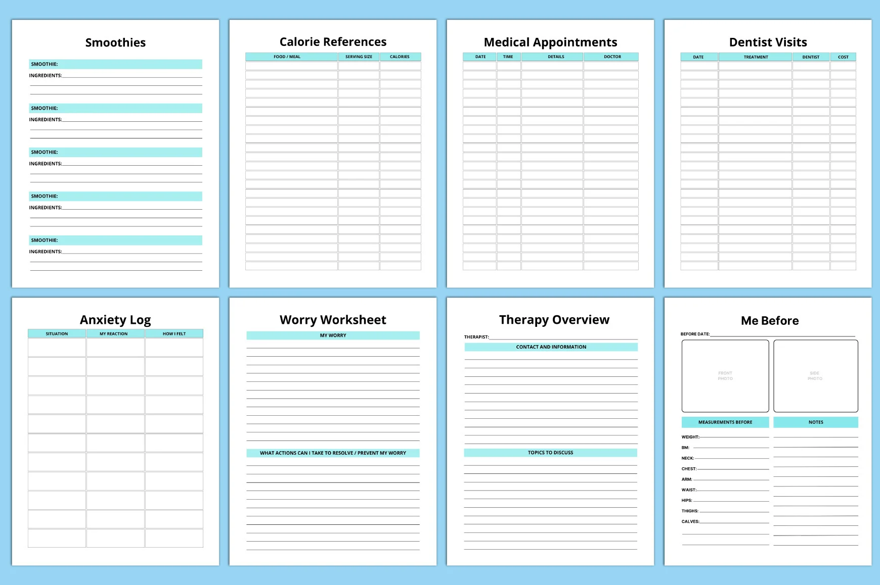 Bipolar Therapy Anxiety Planner - Image 5