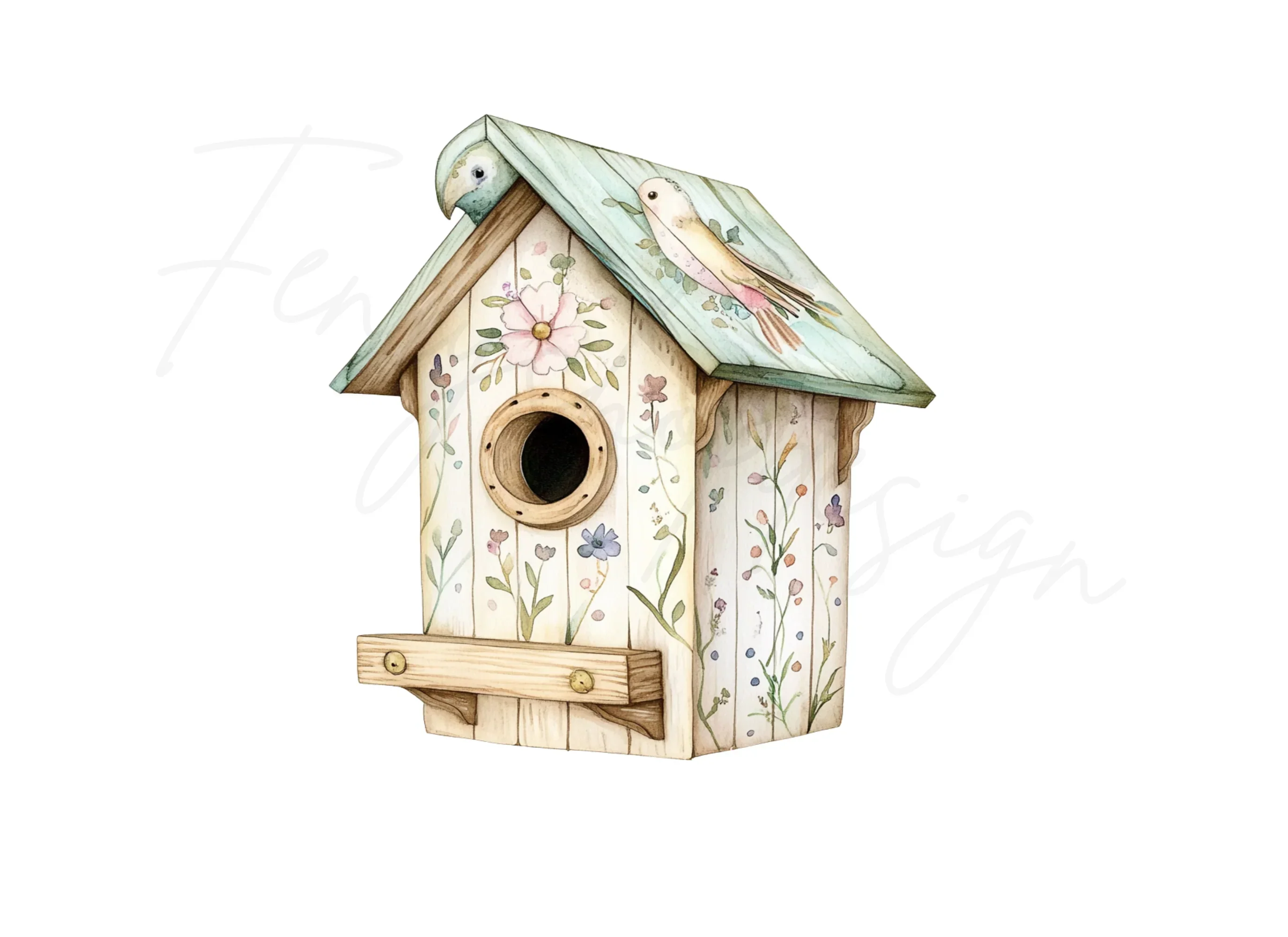 Birdhouse Clipart Bundle - Image 2