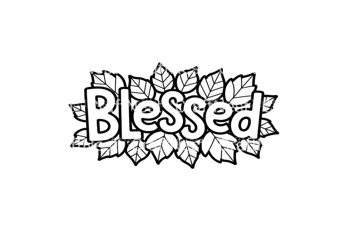 Blessed Autumn Leaves Coloring Books - Image 3