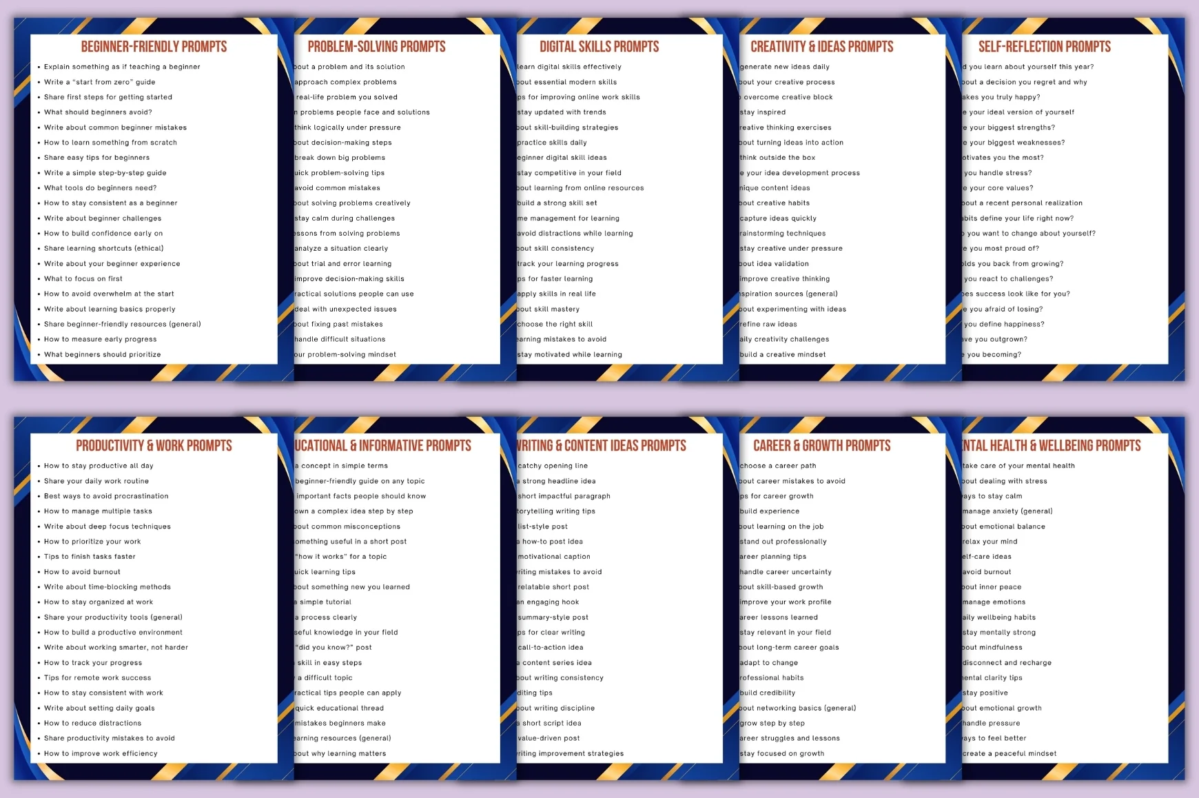 Blog and Post Ideas Prompts - Image 3