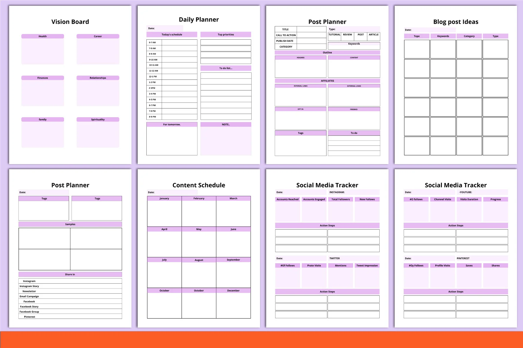 Blog Planner - Image 3
