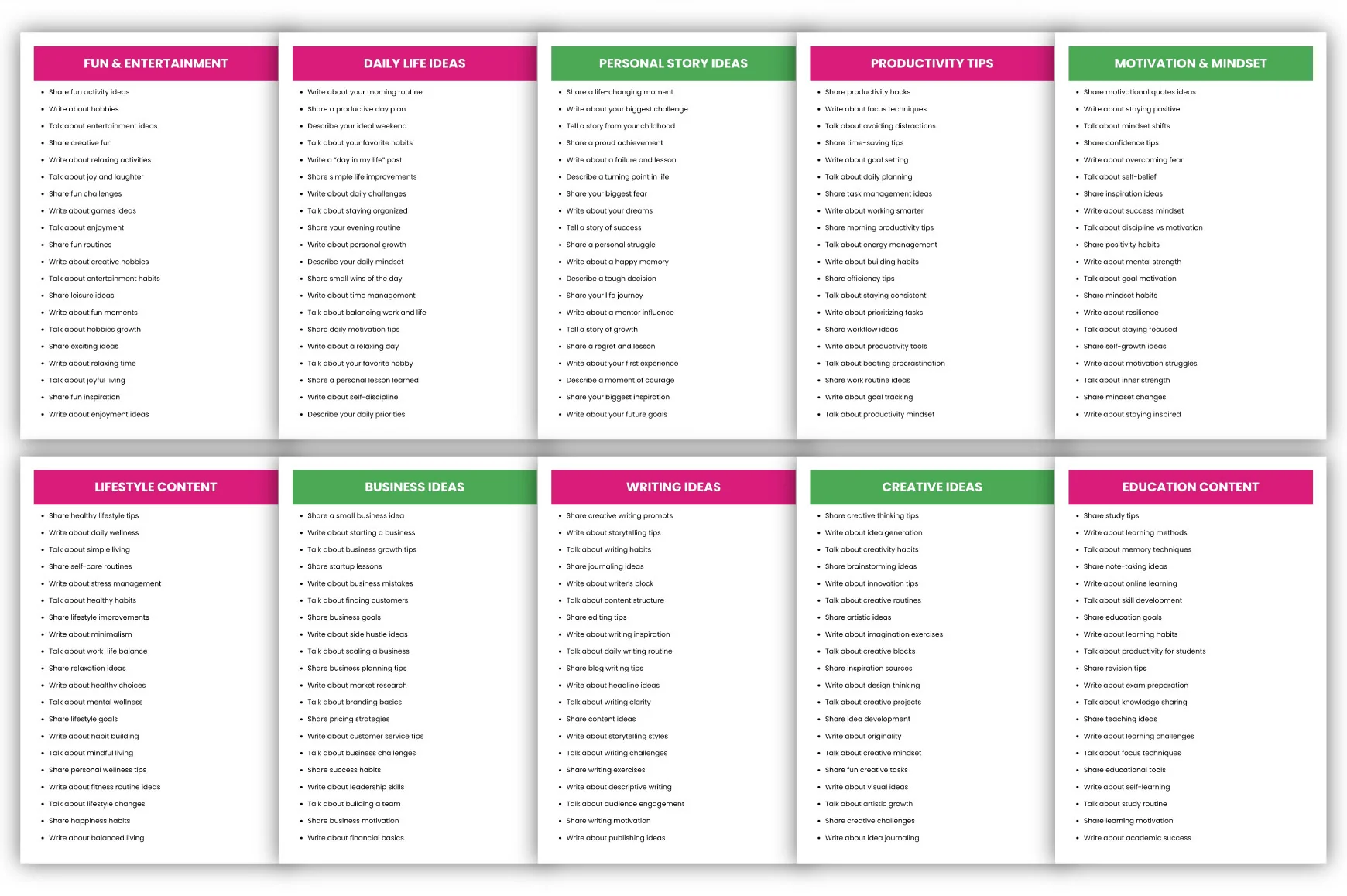 Blog Post Ideas and Prompts - Image 3