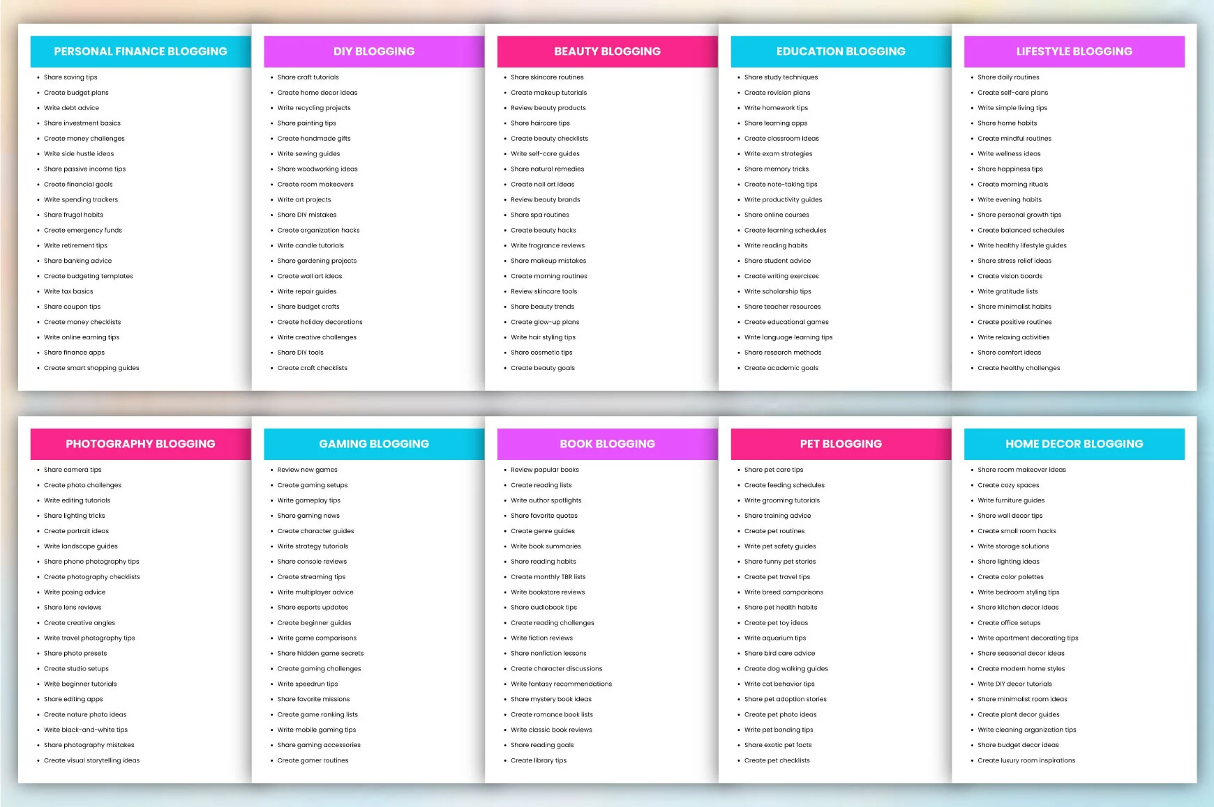 Blogging Prompts - Image 3