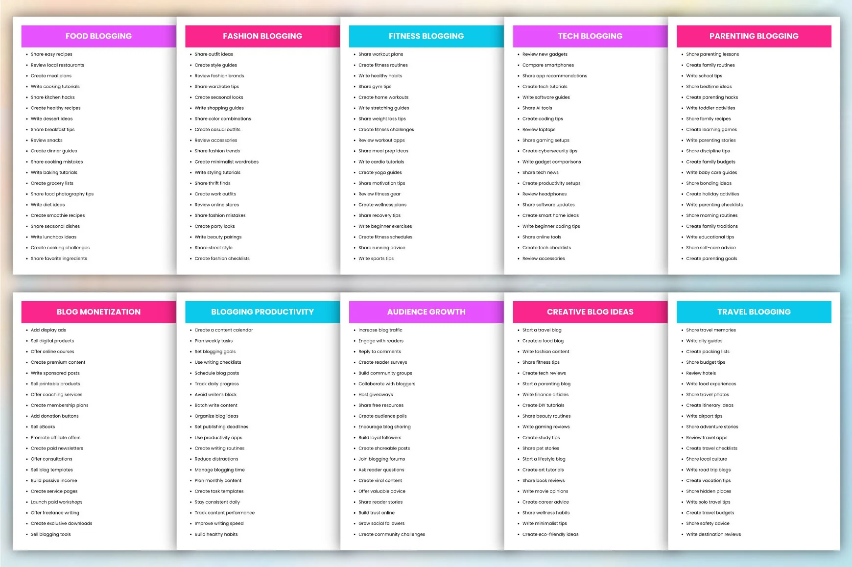 Blogging Prompts - Image 4